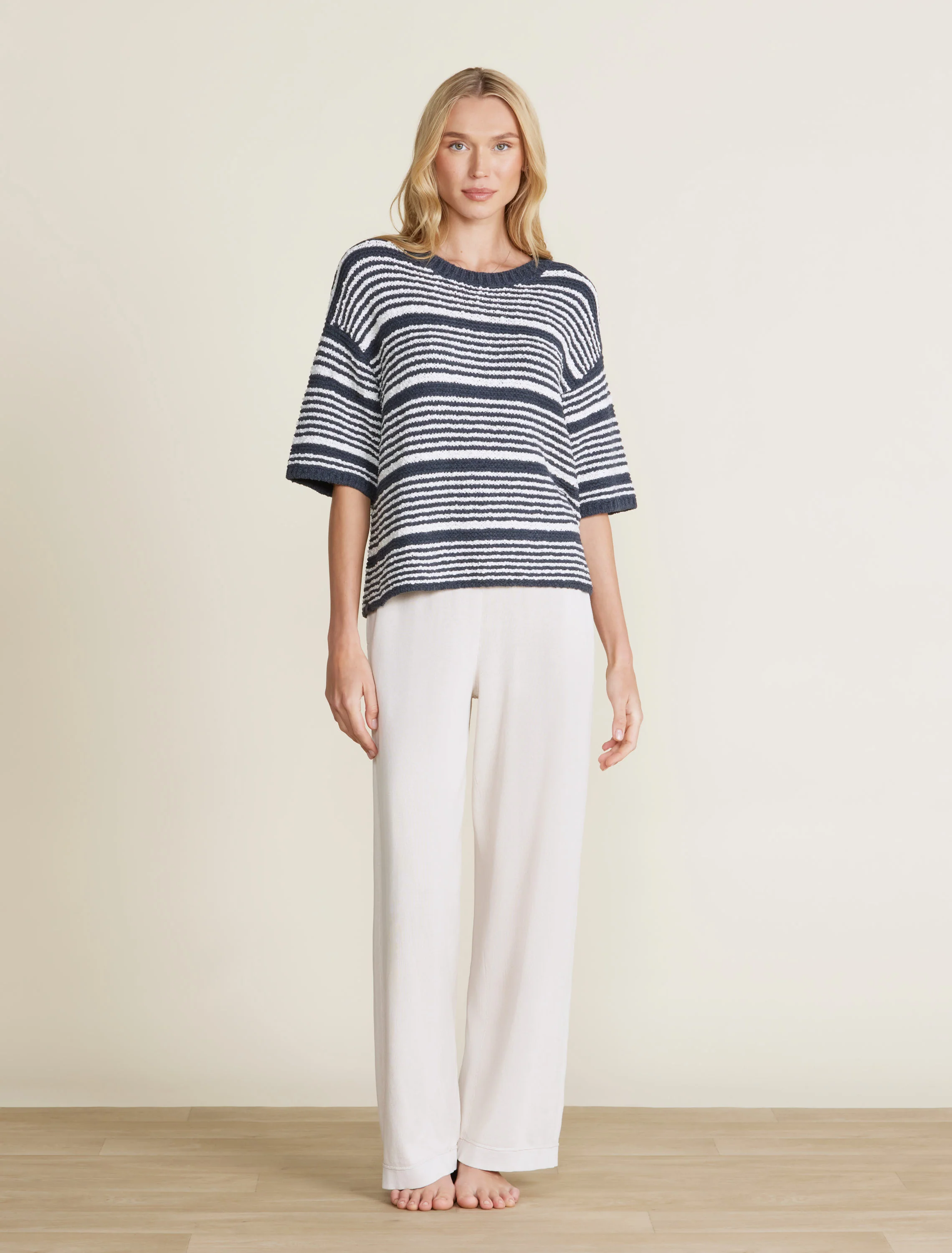 Boucle Striped Pullover - Image 5
