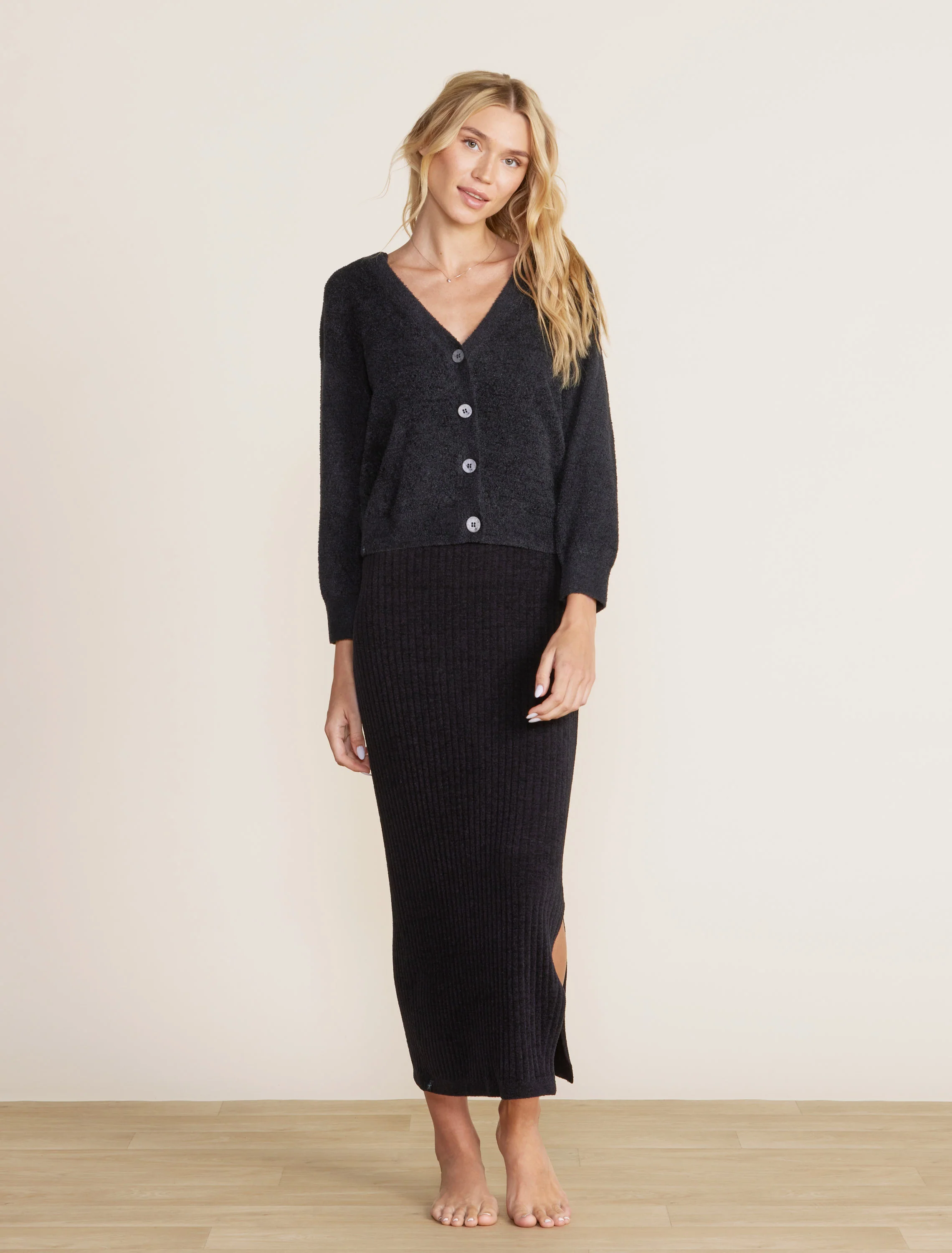 CozyChic Lite® Diamond Pointelle Cardigan - Image 5