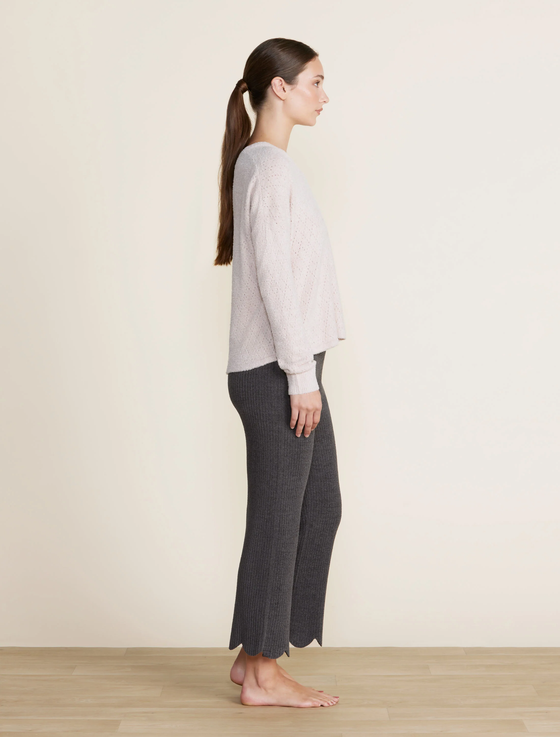 CozyChic Lite® Diamond Pointelle Pullover - Image 5