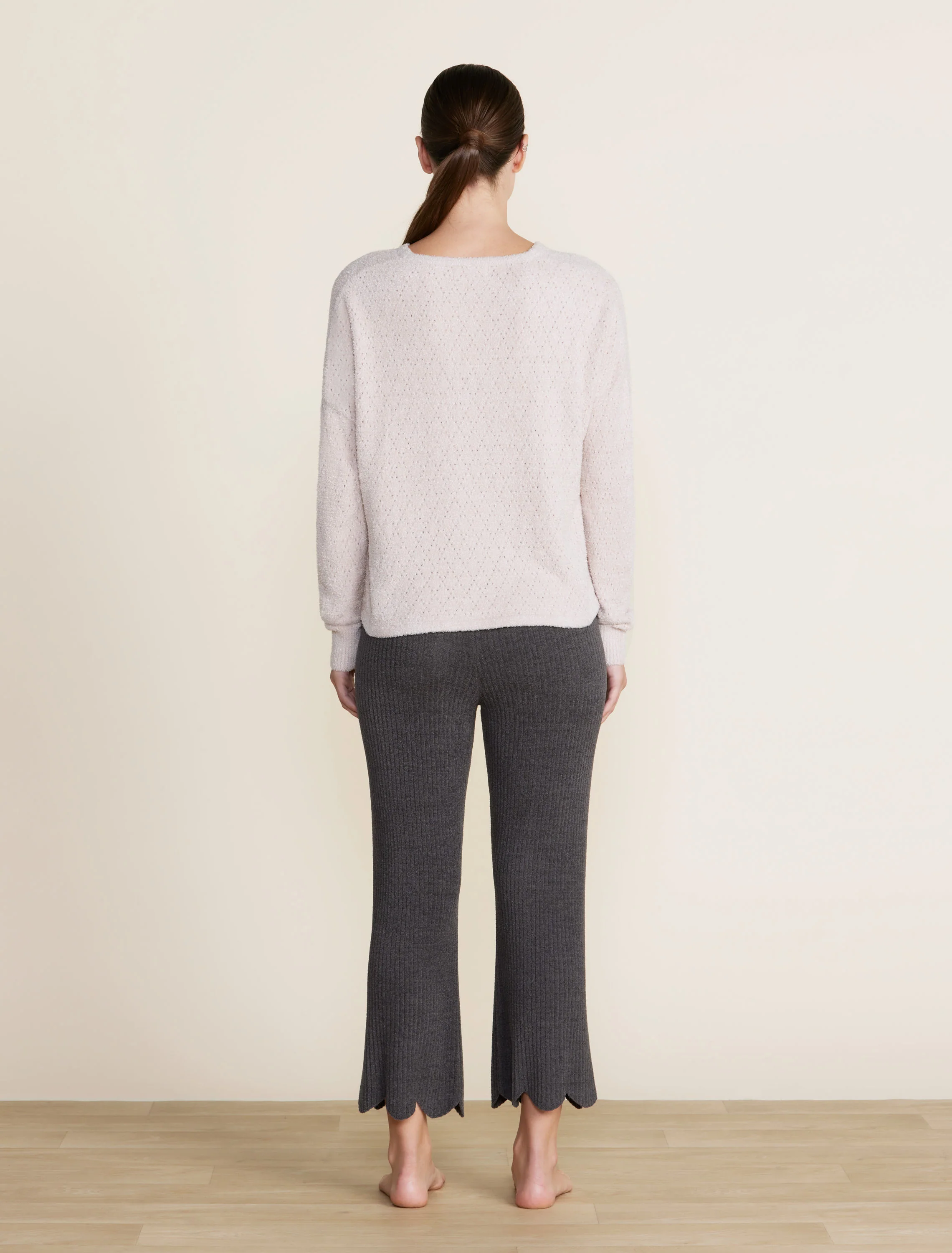 CozyChic Lite® Diamond Pointelle Pullover - Image 6