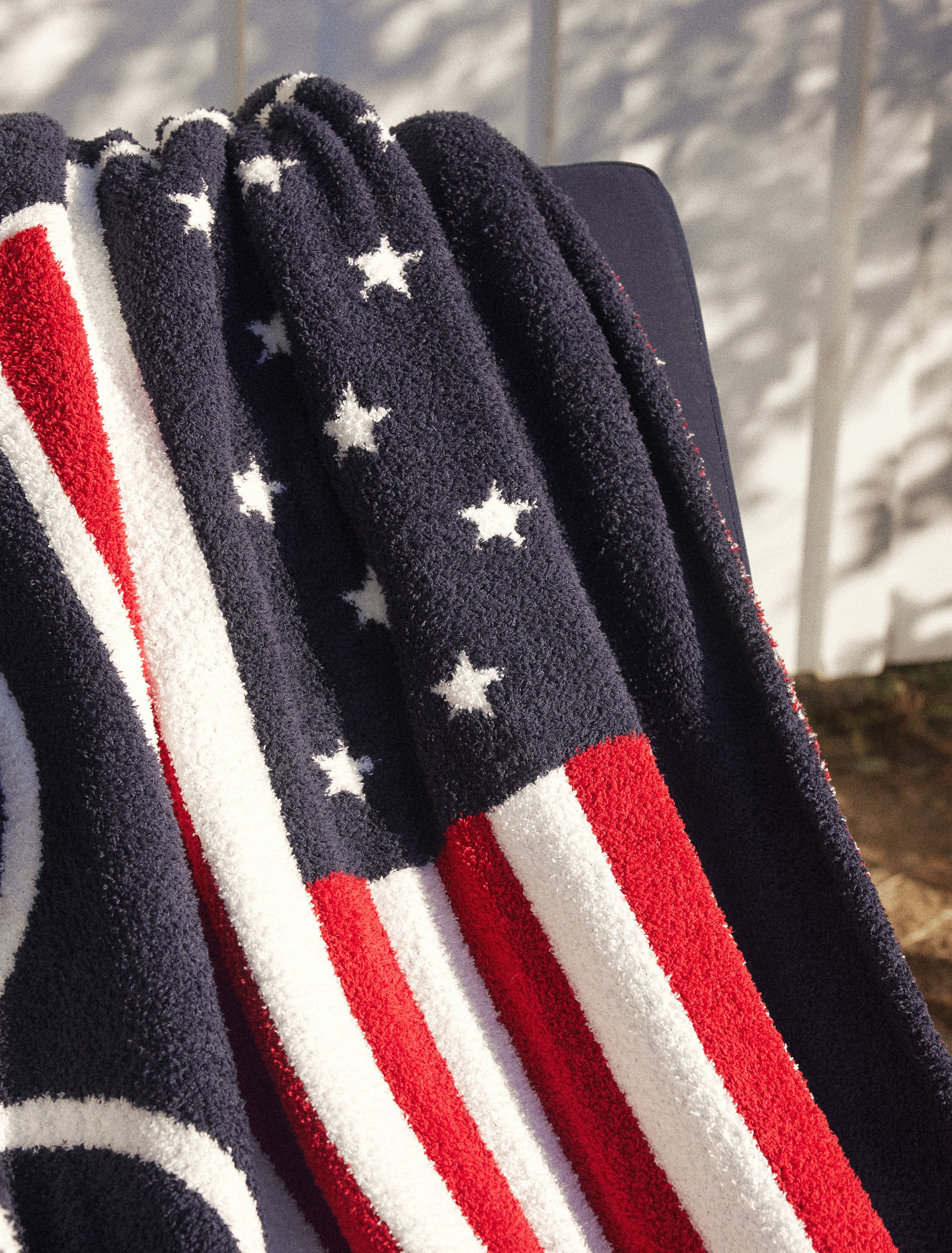 Cozychic® Team USA Flag Olympic Ring Throw - Image 5