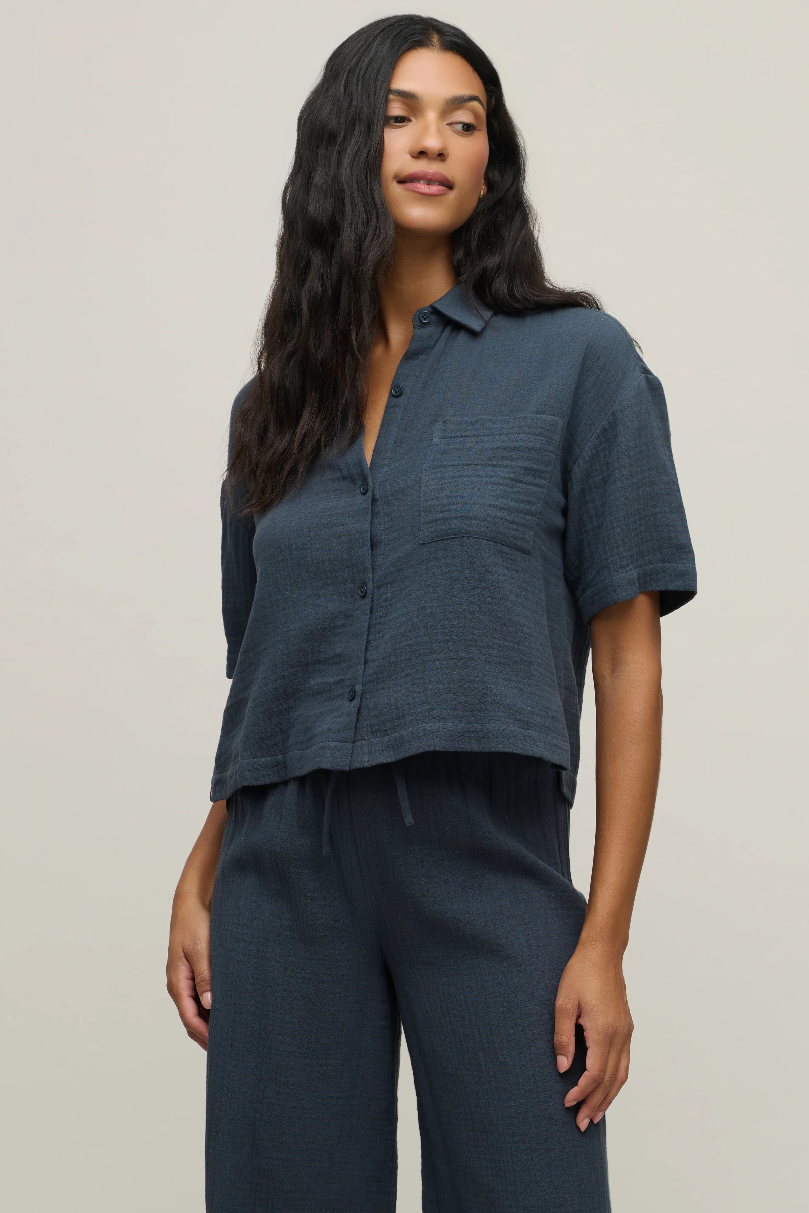 Cotton Gauze Shirt - Image 6
