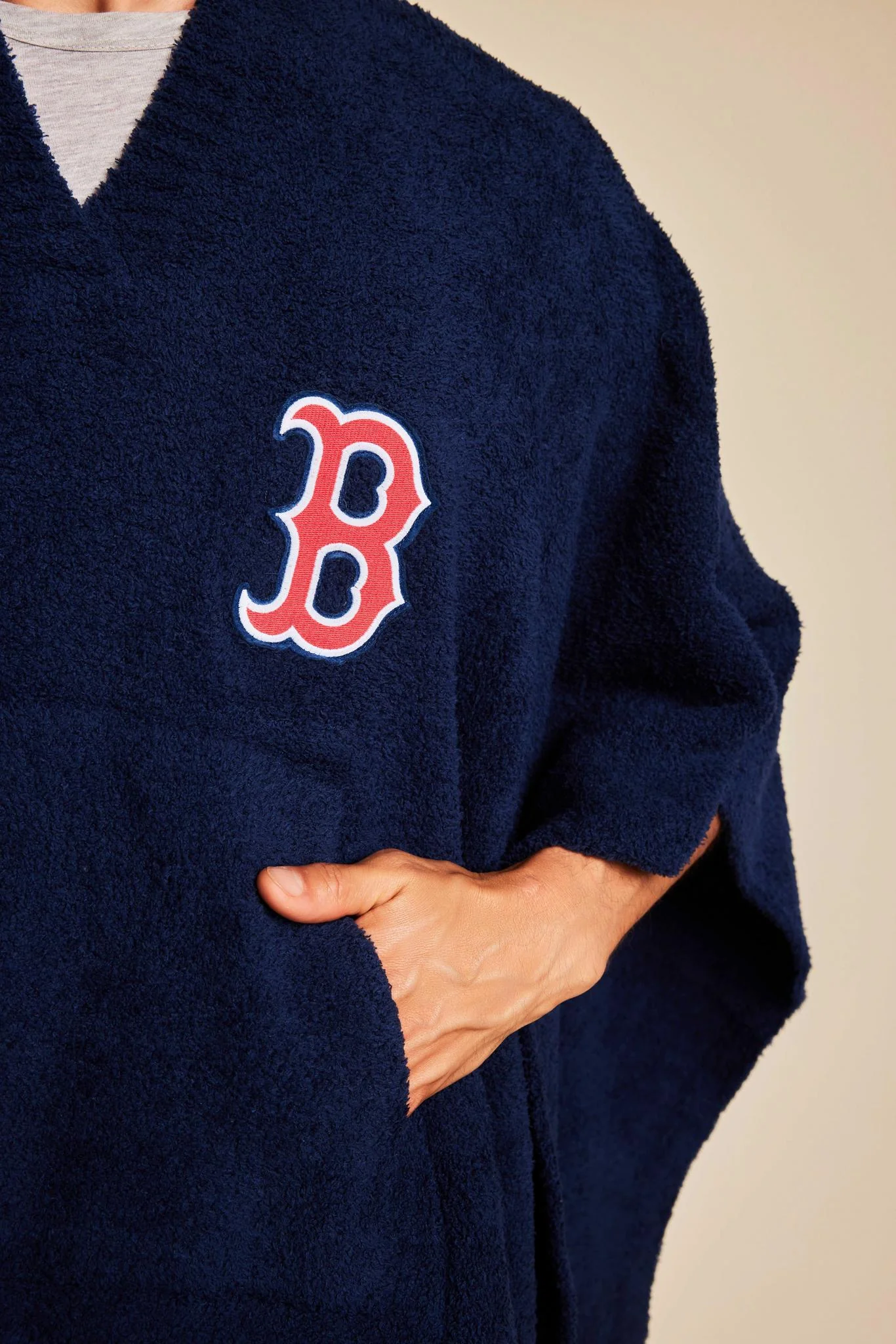 CozyChic® Boston Red Sox™ 3 in 1 Poncho - Image 4