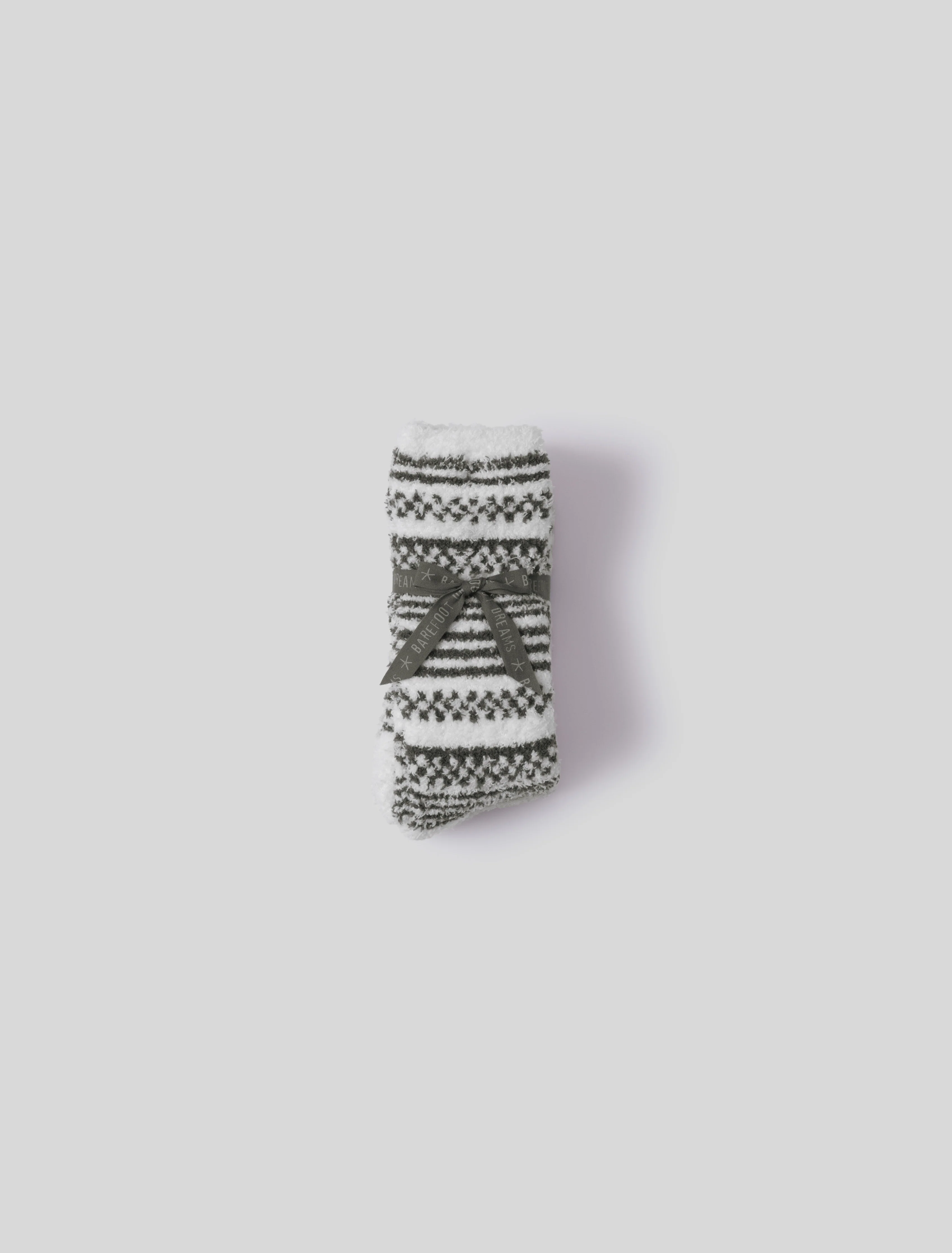 CozyChic® Checkered Stripe Sock Set