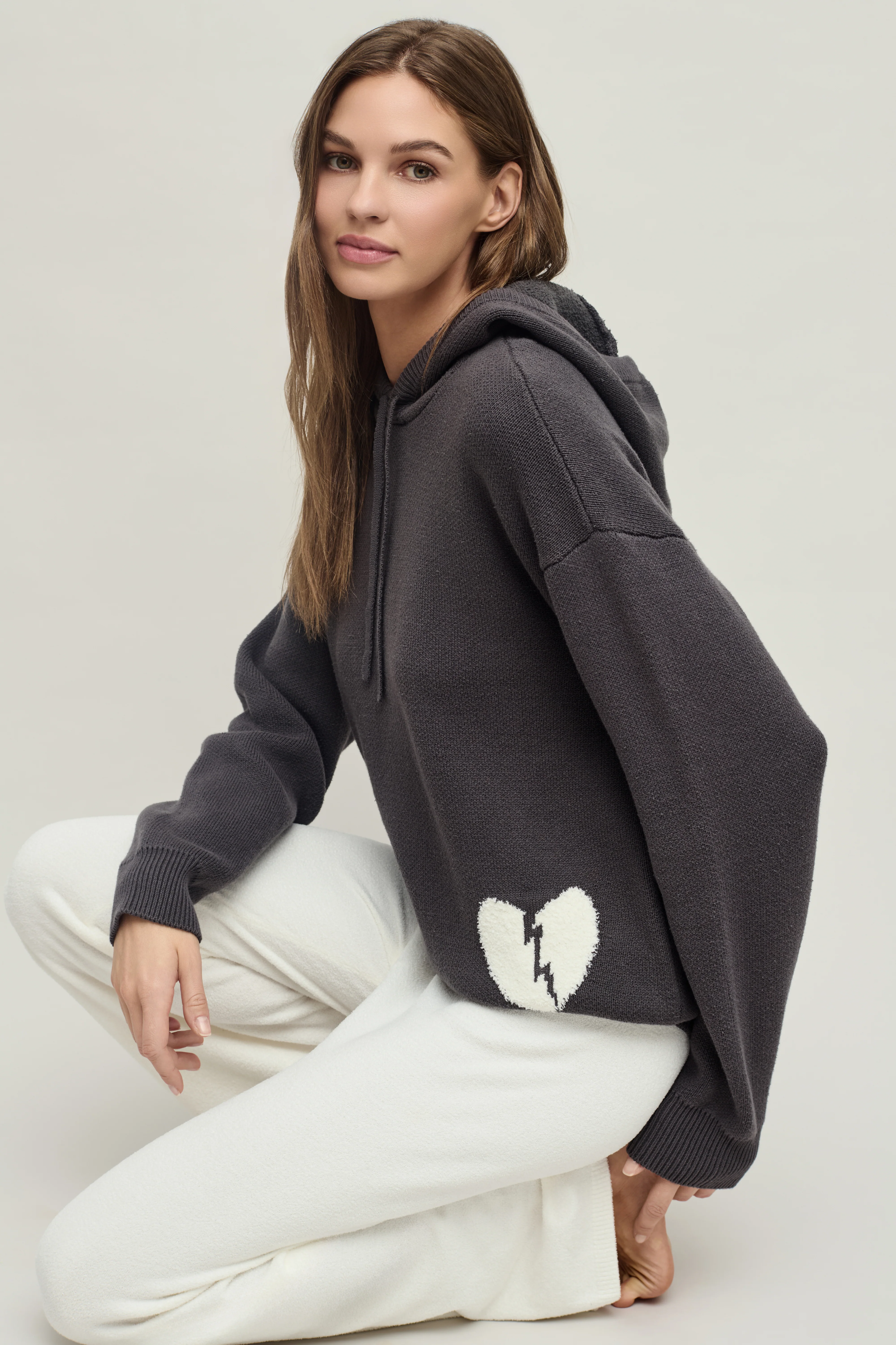 CozyChic® Cotton Heart Breaker Hoodie - Image 4