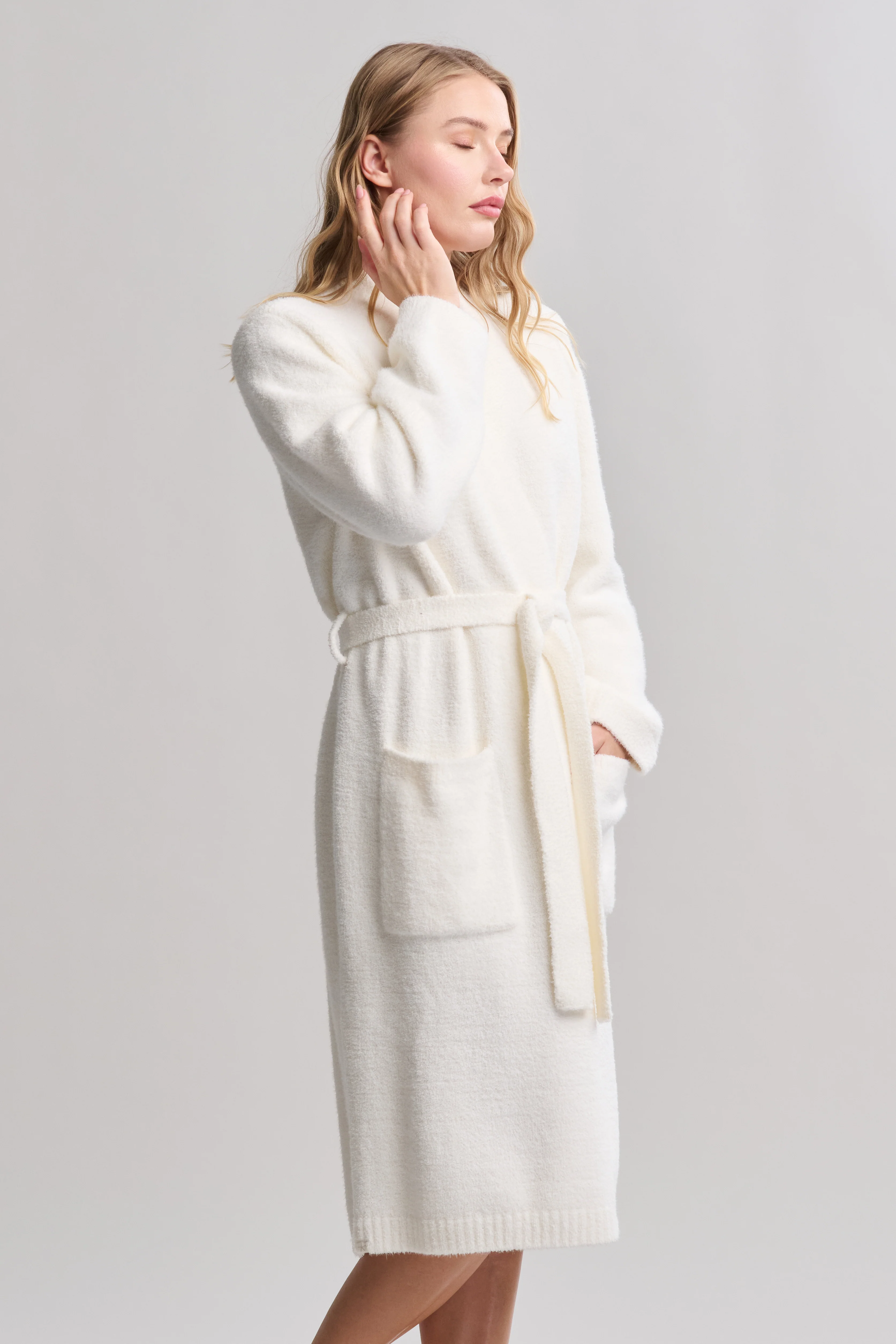 CozyChic® Luxe Robe With Rib Detail - Image 2