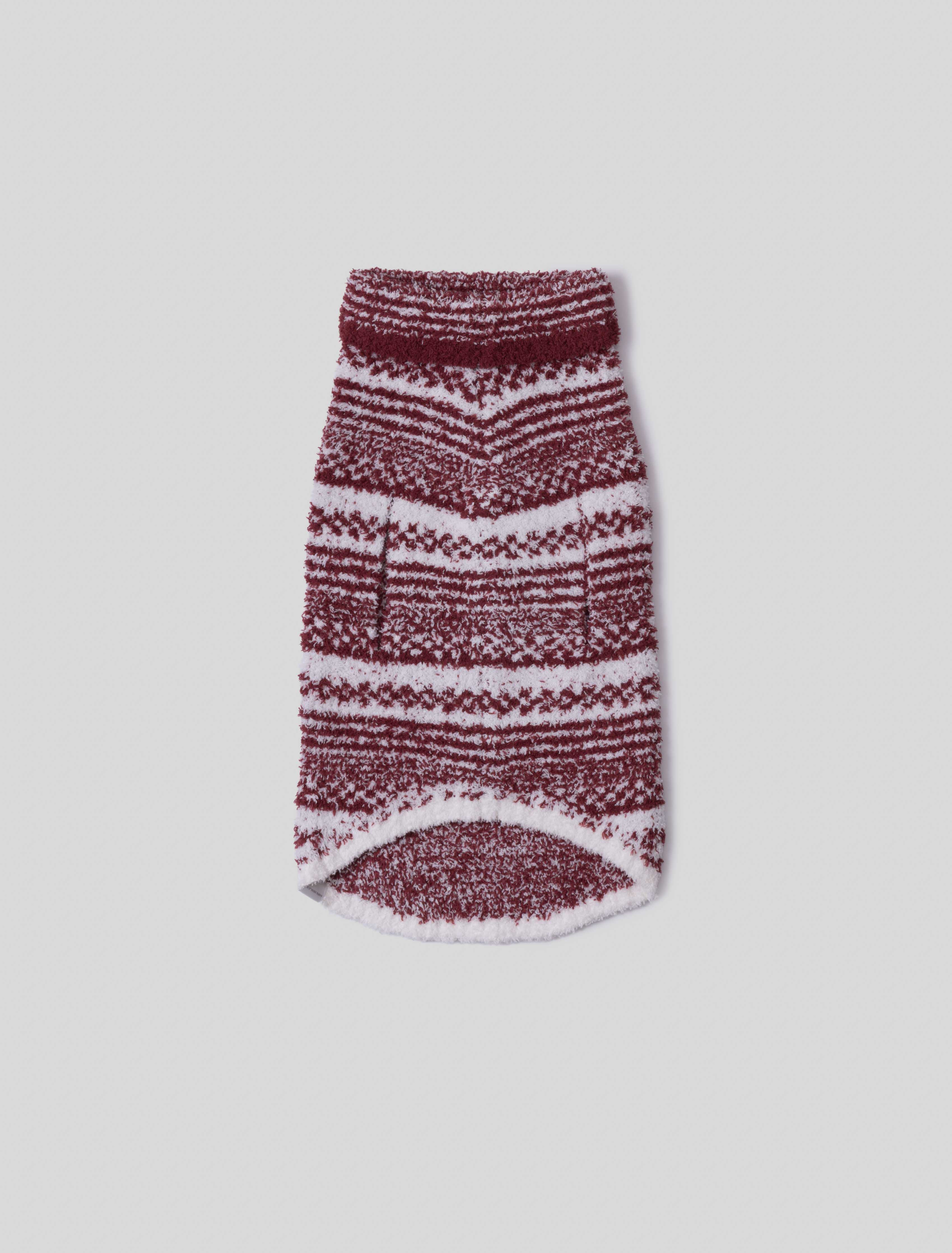 CozyChic® Checkered Stripe Pet Sweater - Image 3