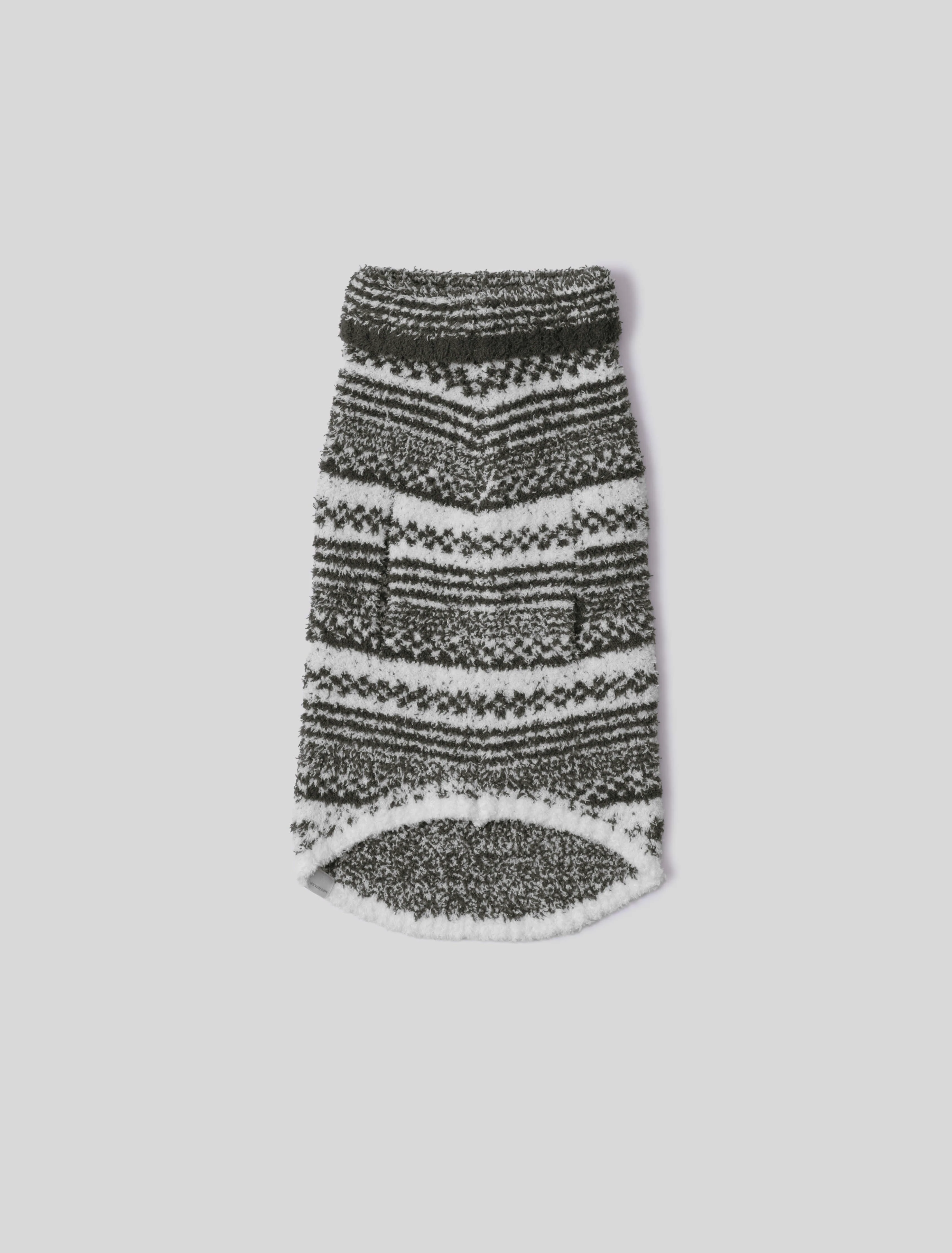 CozyChic® Checkered Stripe Pet Sweater - Image 7
