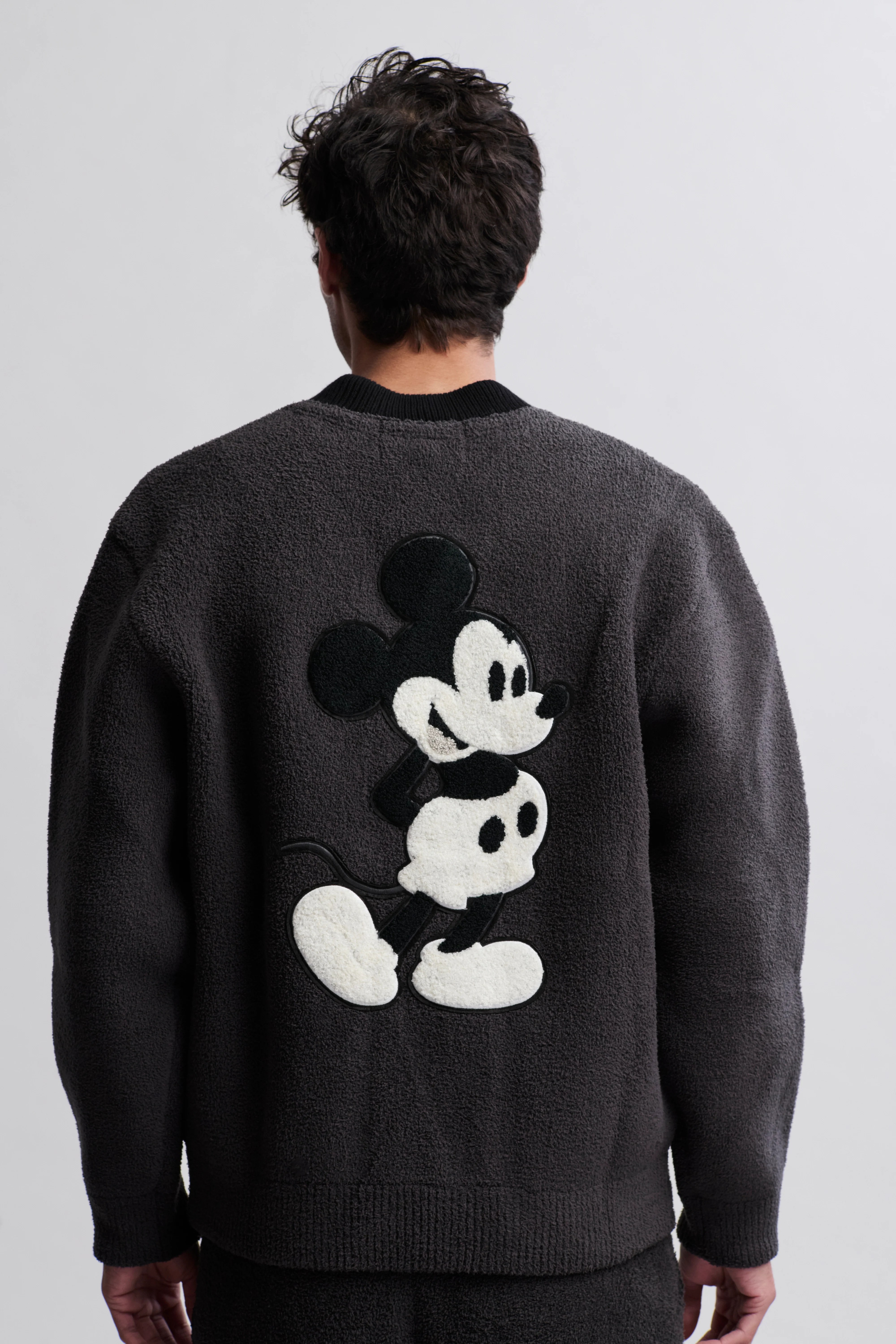 CozyChic® Disney Classic Mickey Men's Varsity Jacket - Image 3
