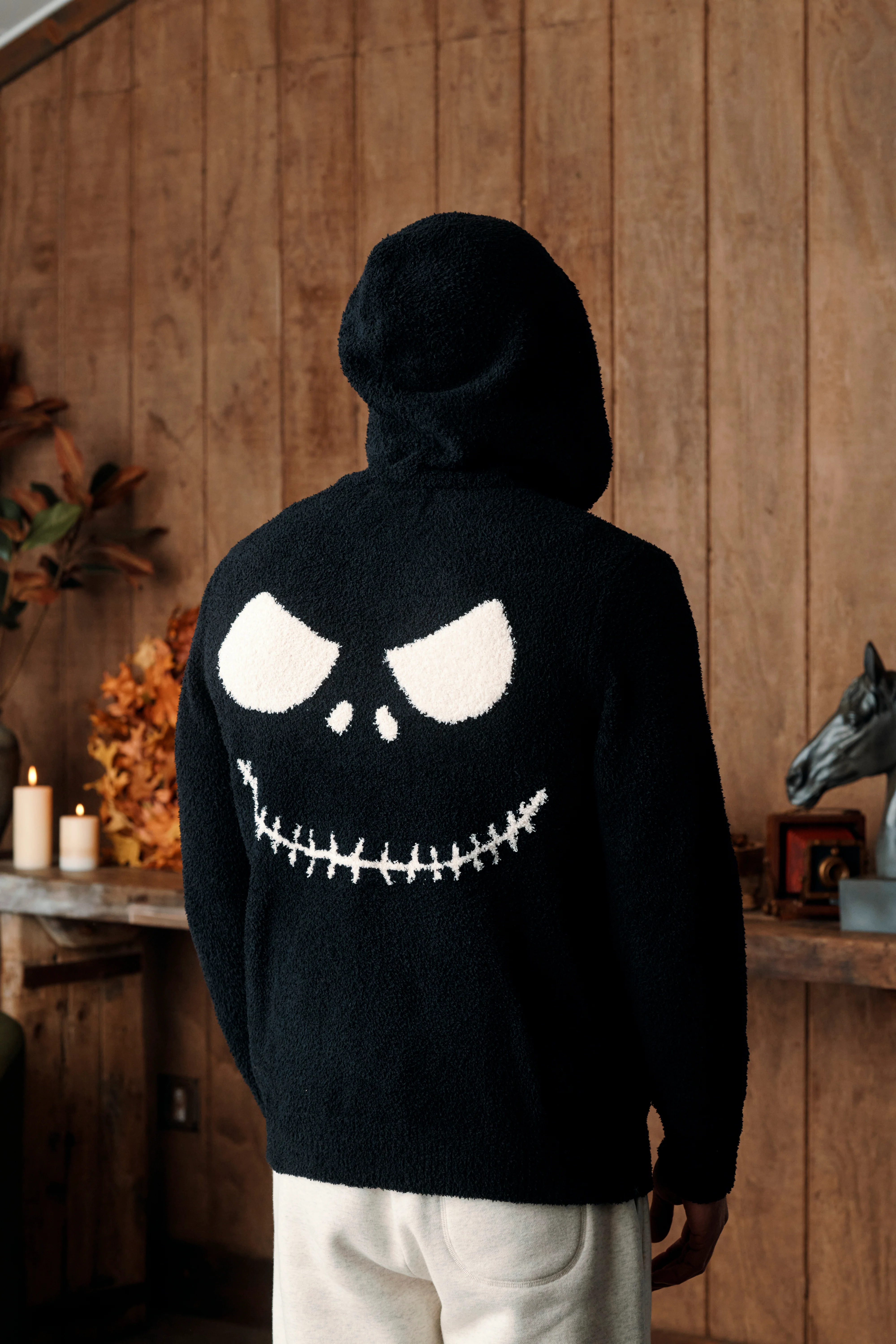 CozyChic® Disney Jack Skellington Unisex Zip Hoodie - Image 5