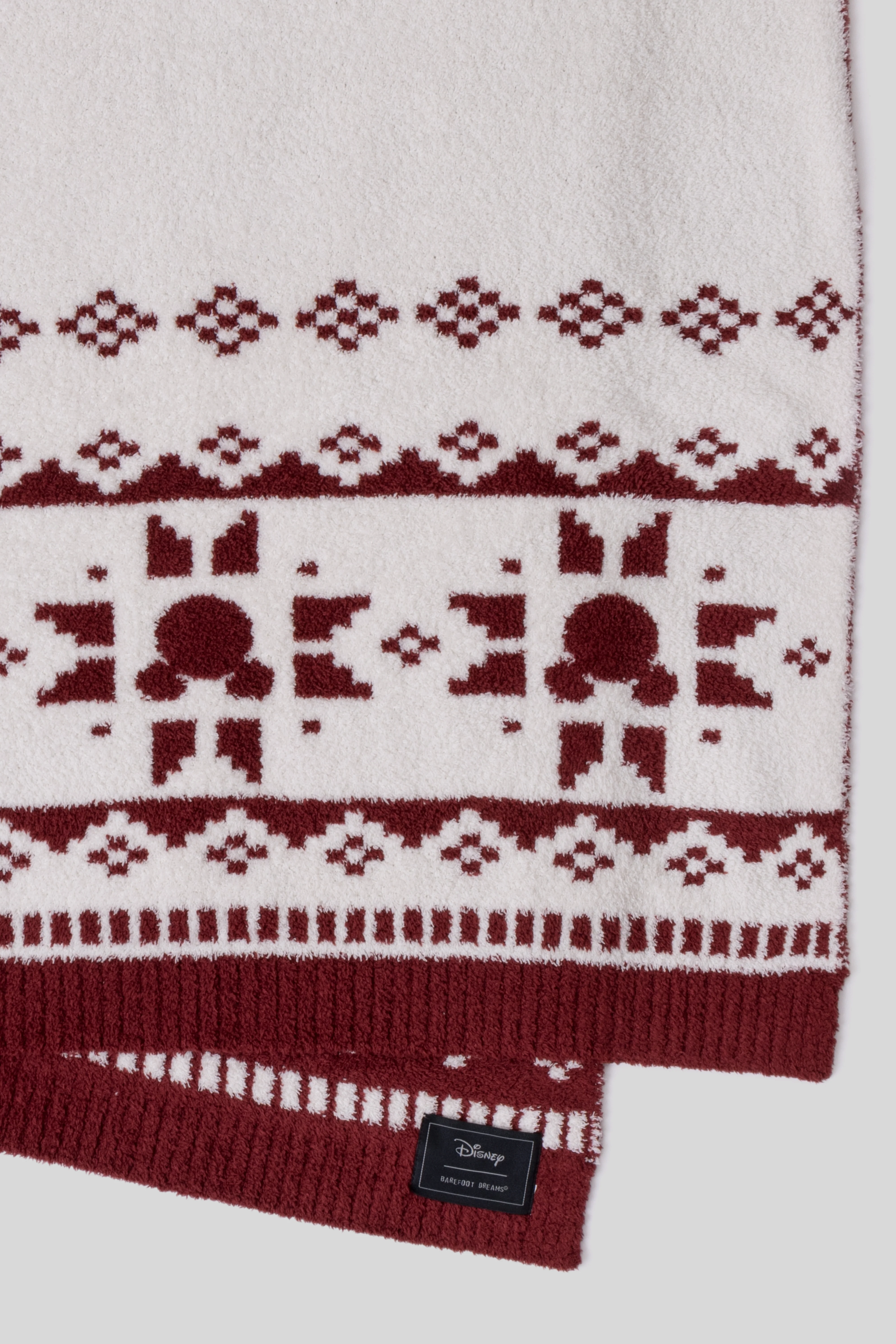 CozyChic® Disney Mickey Fair Isle Throw - Image 4