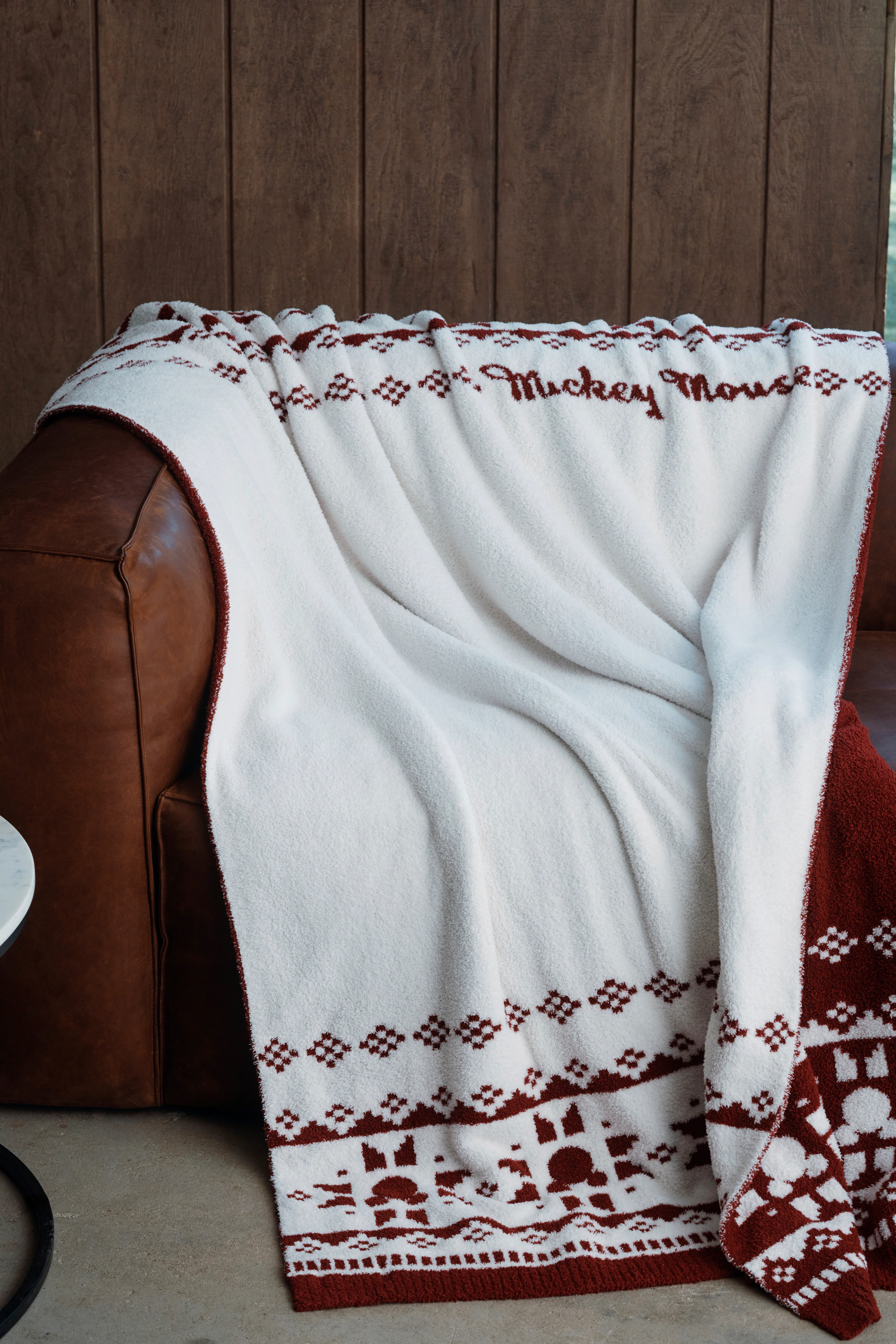 CozyChic® Disney Mickey Fair Isle Throw - Image 5