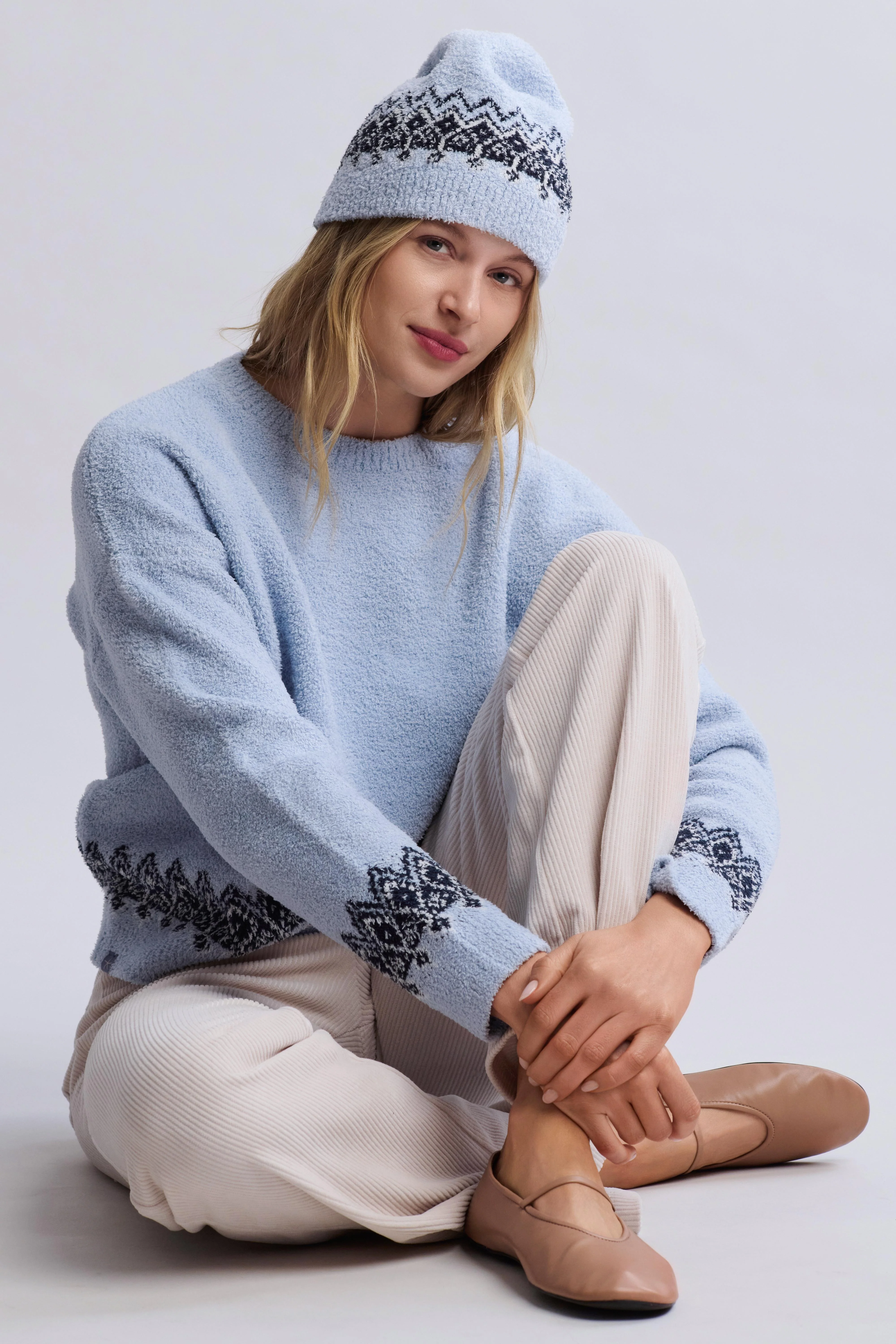 CozyChic® Fair Isle Beanie - Image 4