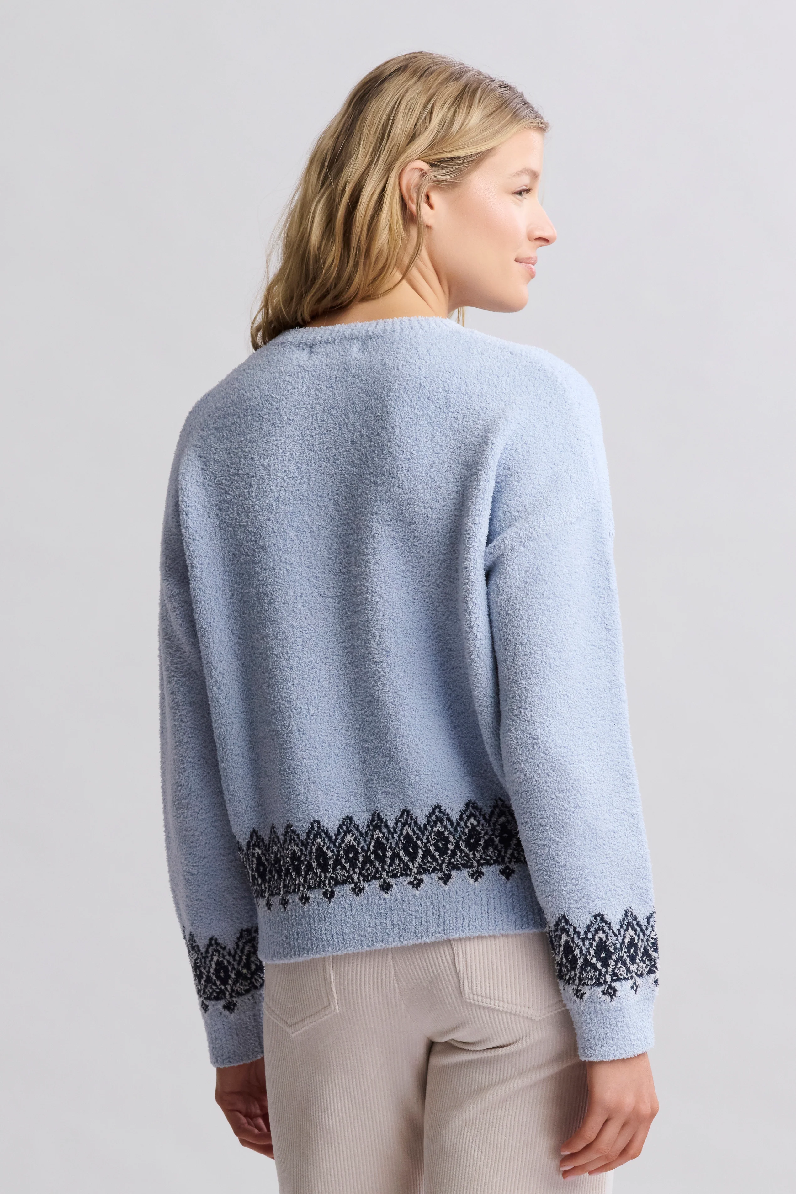 CozyChic® Fair Isle Pullover - Image 3