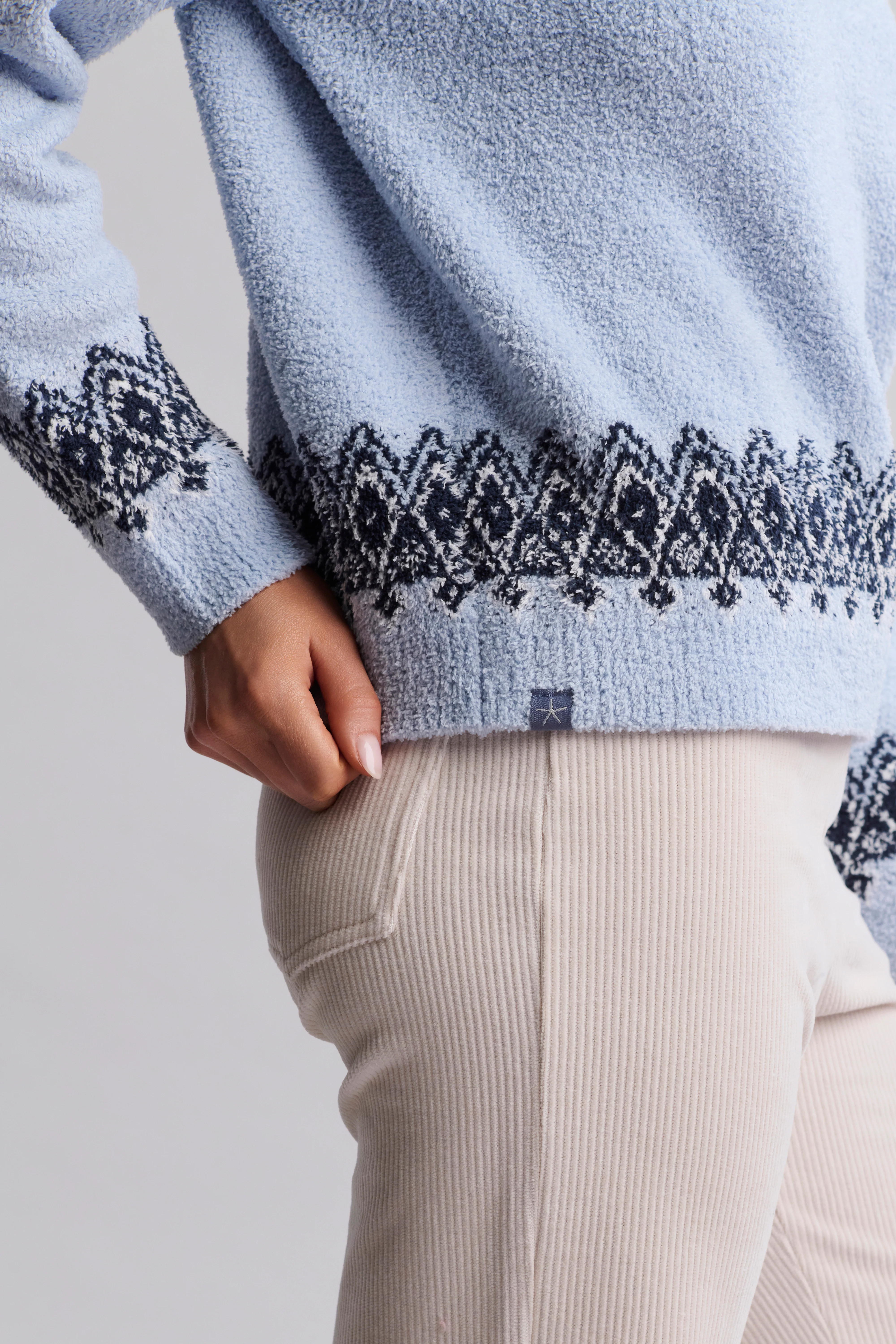 CozyChic® Fair Isle Pullover - Image 4