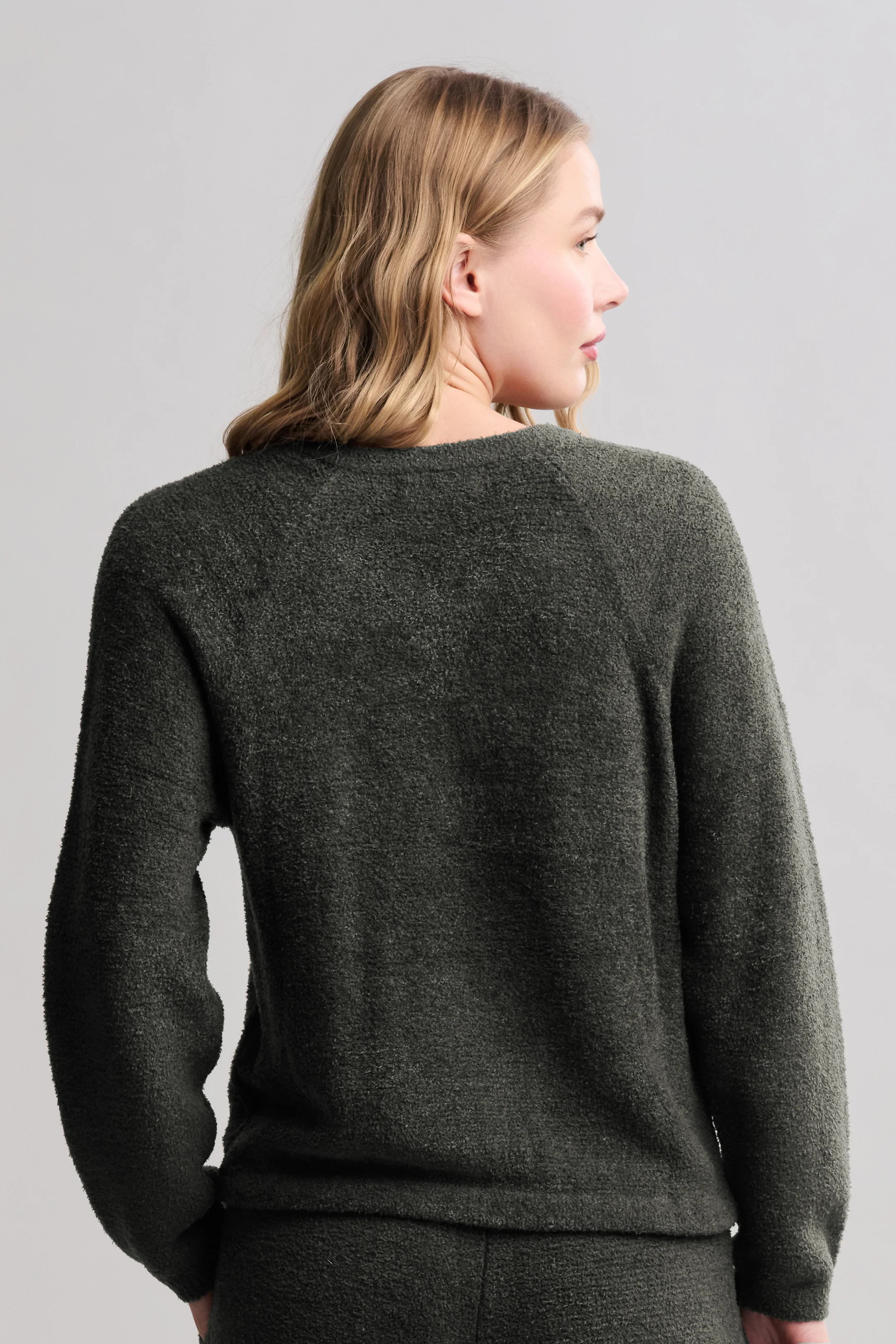 CozyChic Lite® Textured Raglan Sleeve Henley - Image 6