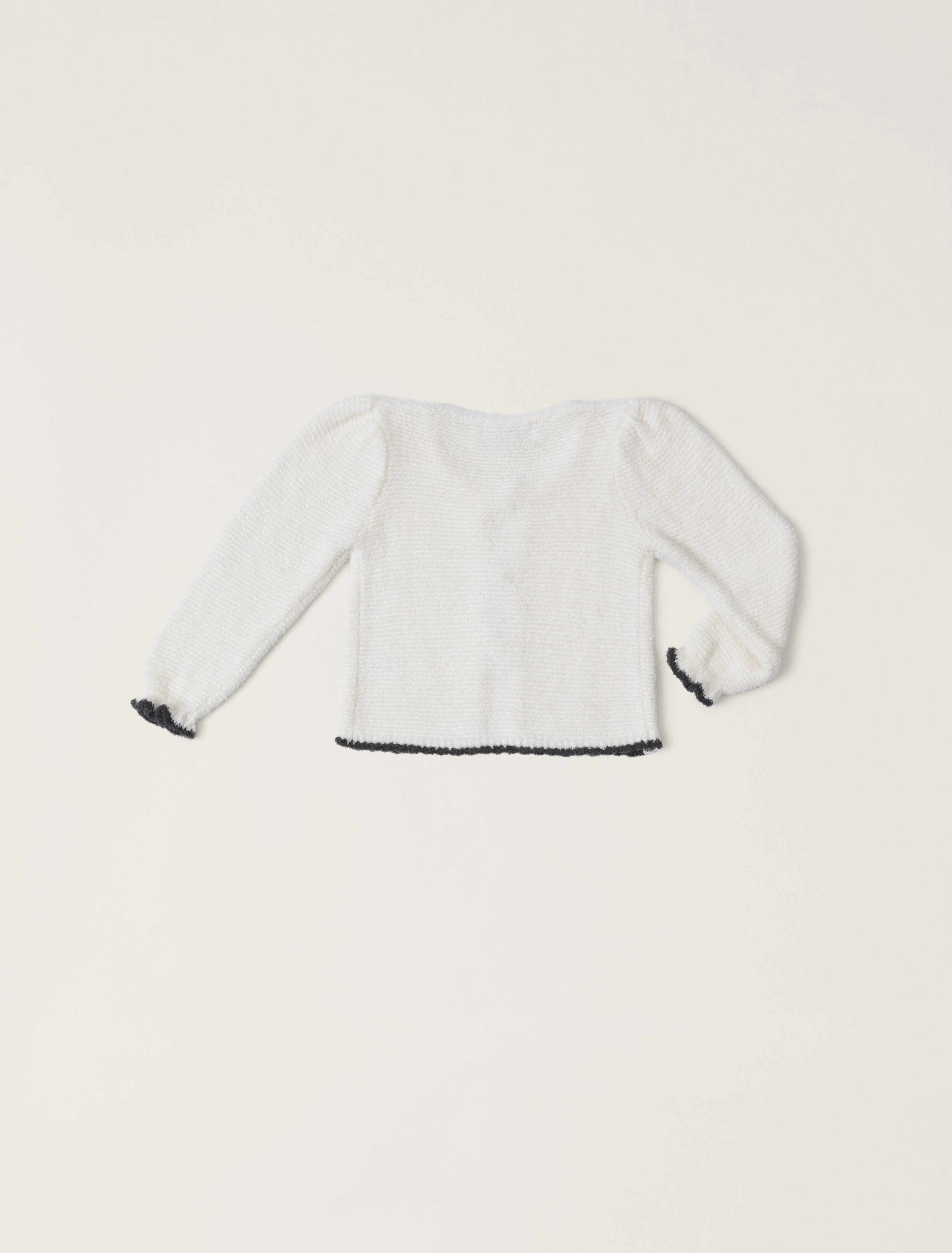 CozyChic Lite® Toddler Scalloped Cardigan - Image 2