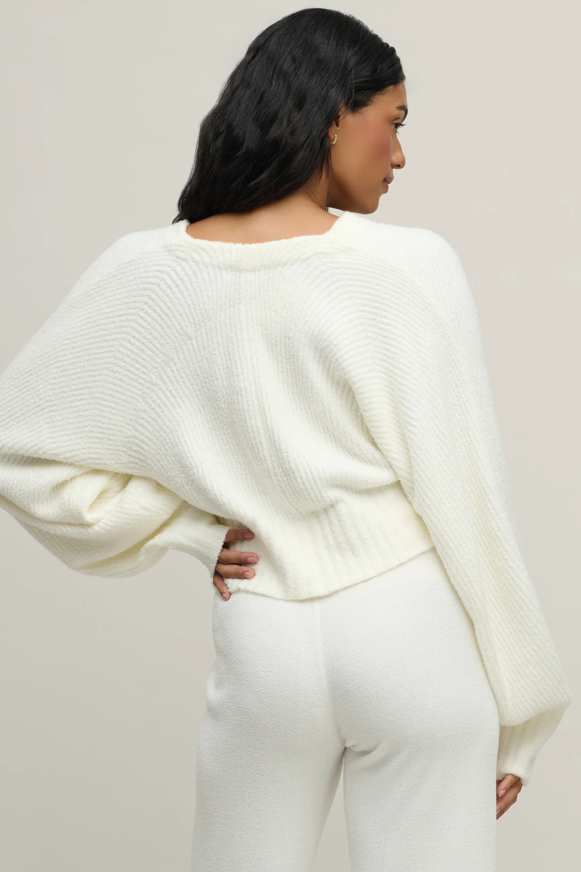 CozyChic Lite® Cotton Ribbed Button Front Cardigan - Image 10