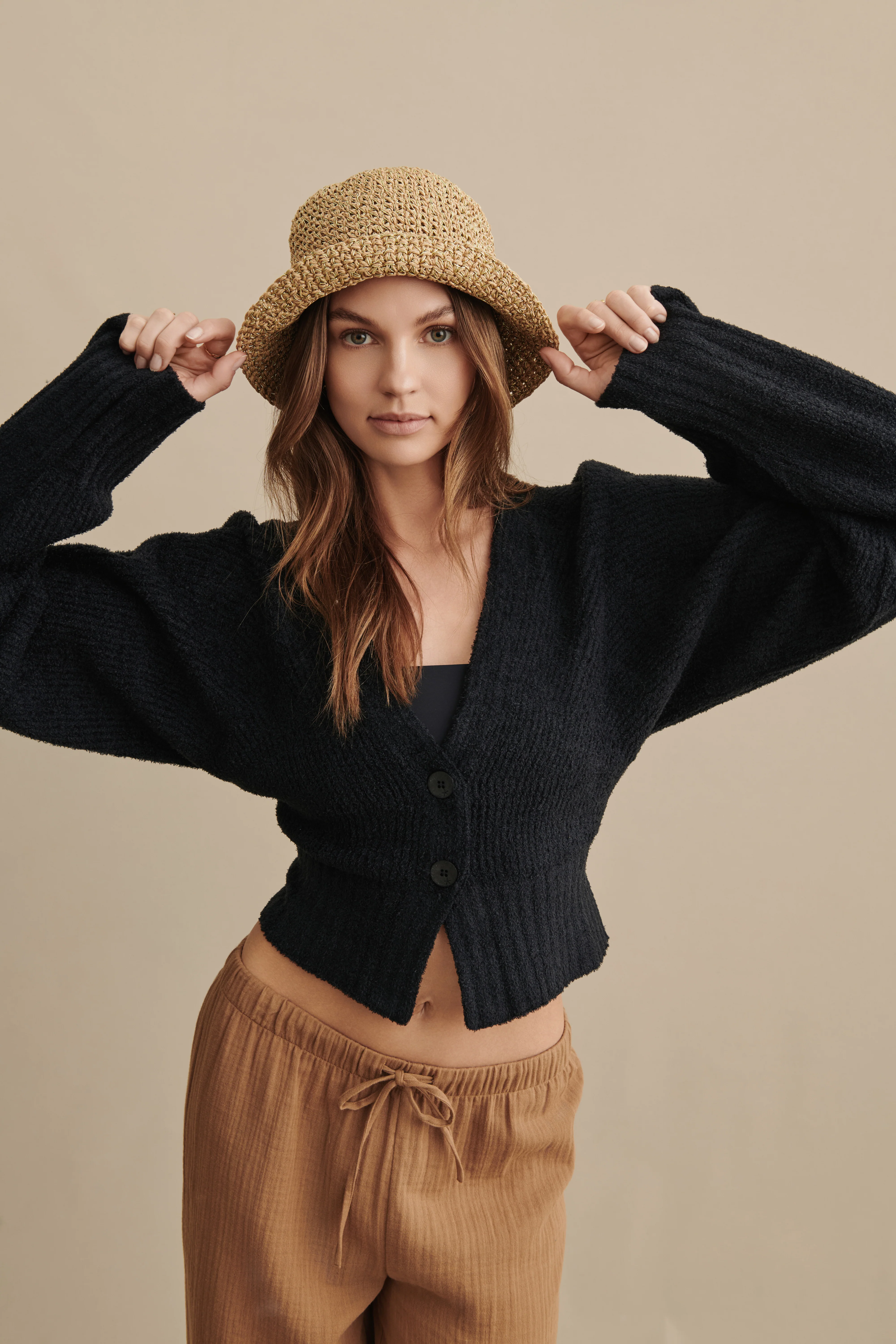 CozyChic Lite® Cotton Ribbed Button Front Cardigan - Image 16