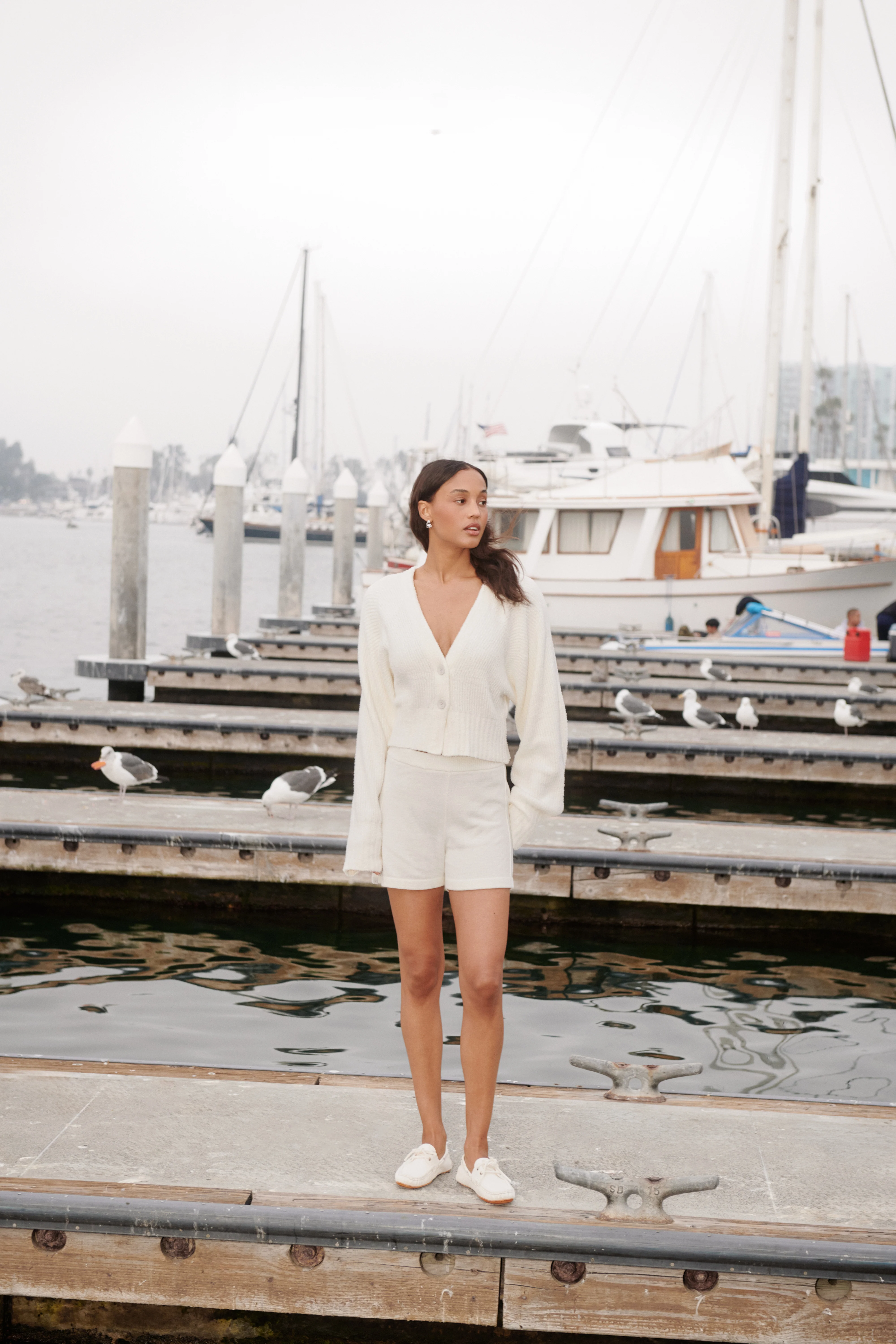 CozyChic Lite® Cotton Ribbed Button Front Cardigan - Image 17