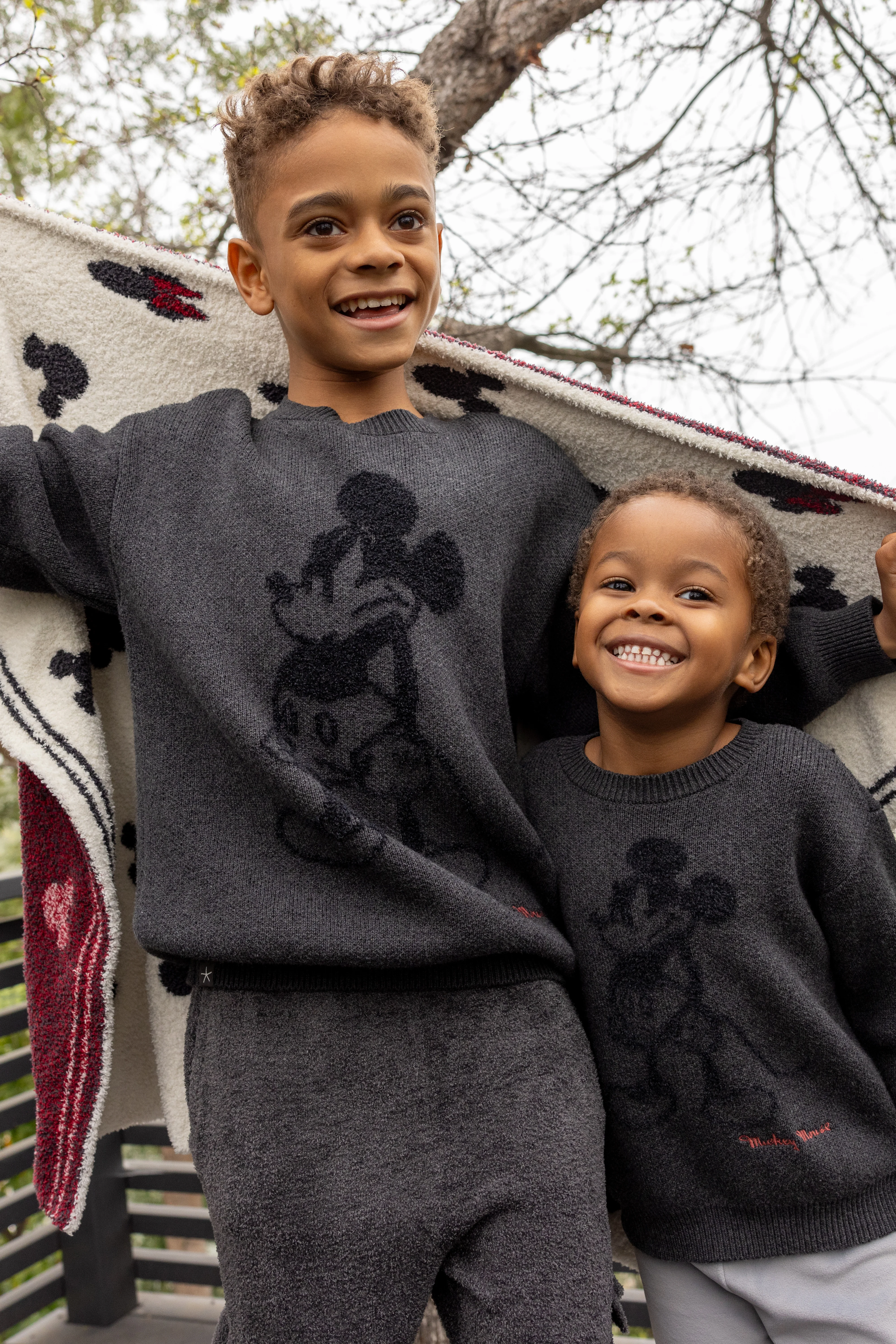 CozyChic Lite® Cotton Youth Disney Angry Mickey Pullover - Image 4