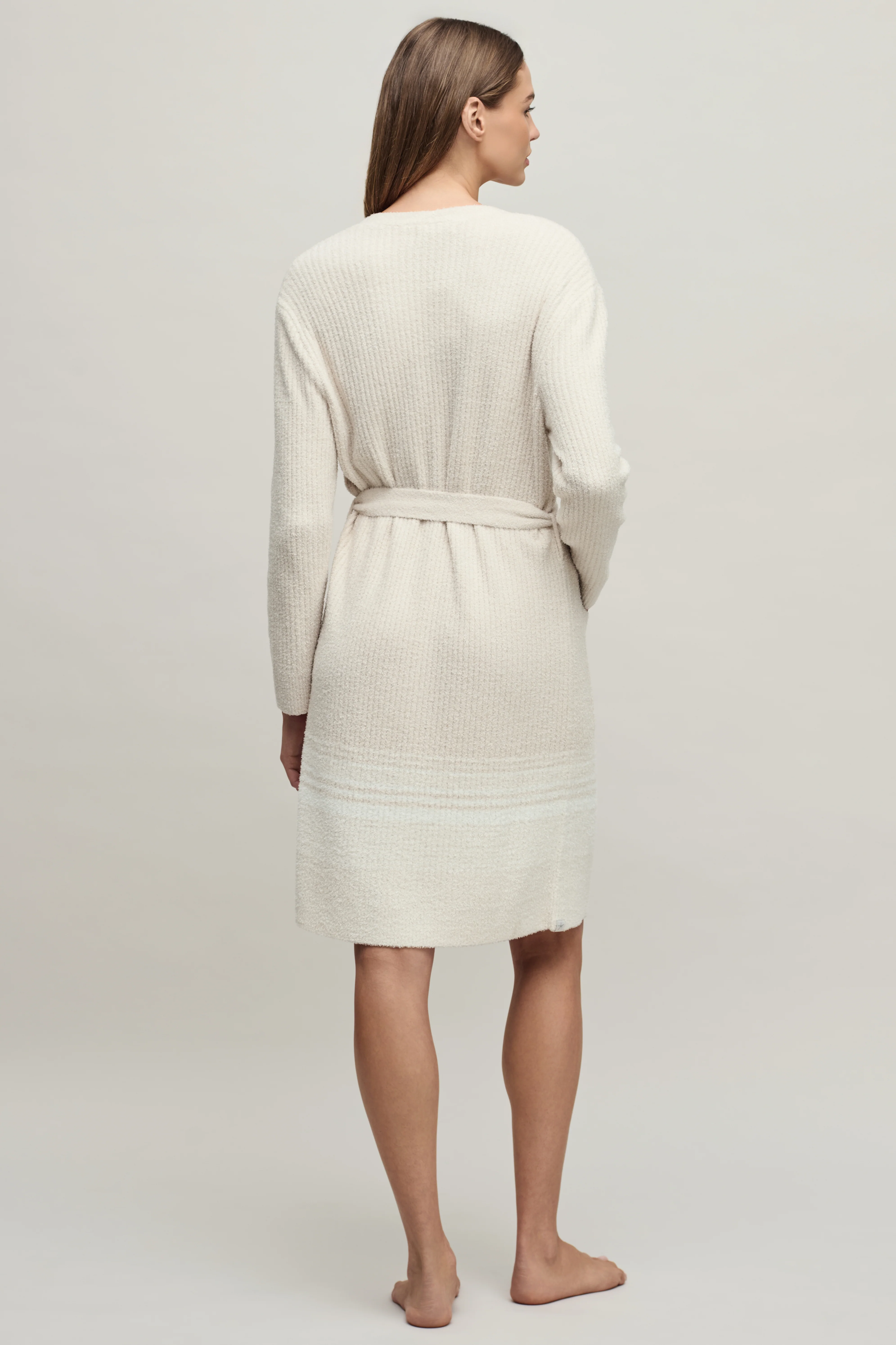 CozyChic Lite® Variegated Stripe Ribbed Robe - Image 3
