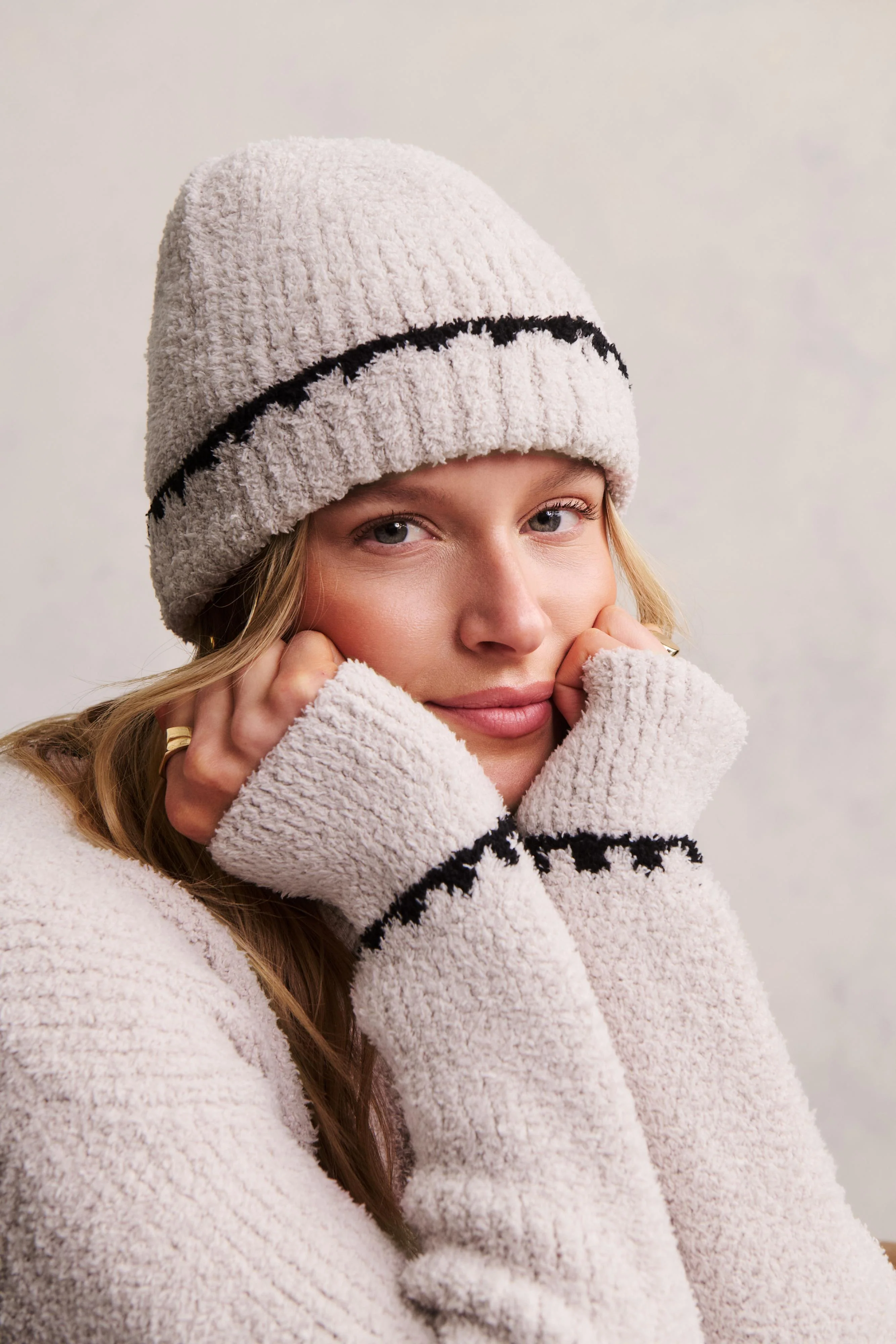 CozyChic® Ribbed Blanket Stitch Beanie - Image 8