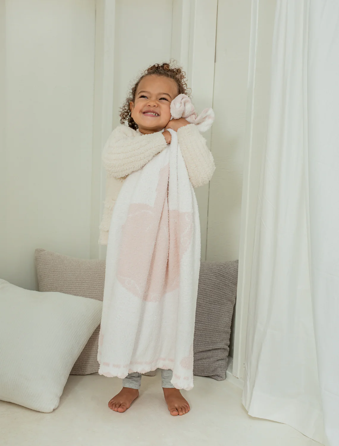 CozyChic® Scalloped Receiving Blanket - Image 4