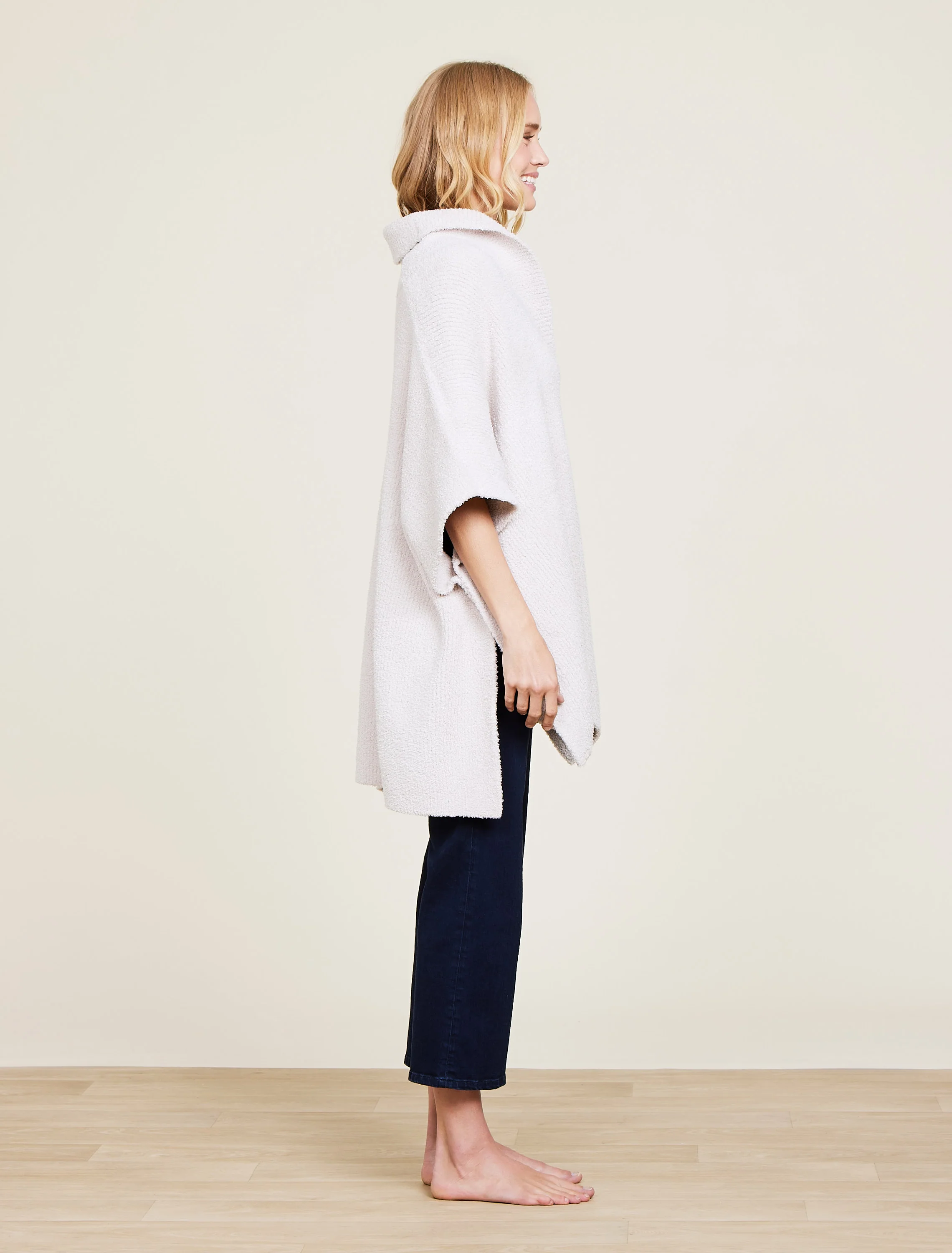 CozyChic® Shawl Collar Poncho - Image 6