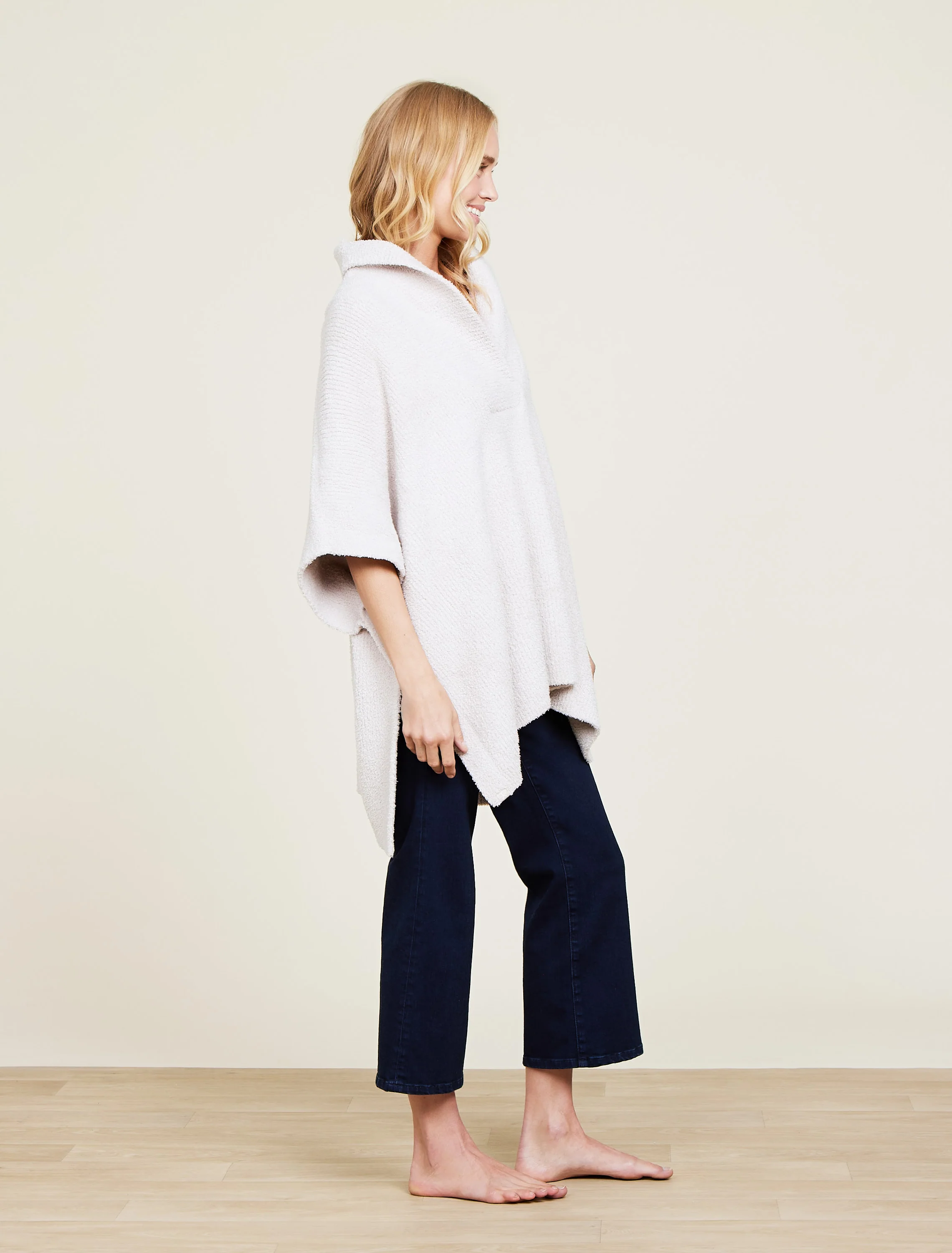 CozyChic® Shawl Collar Poncho - Image 7