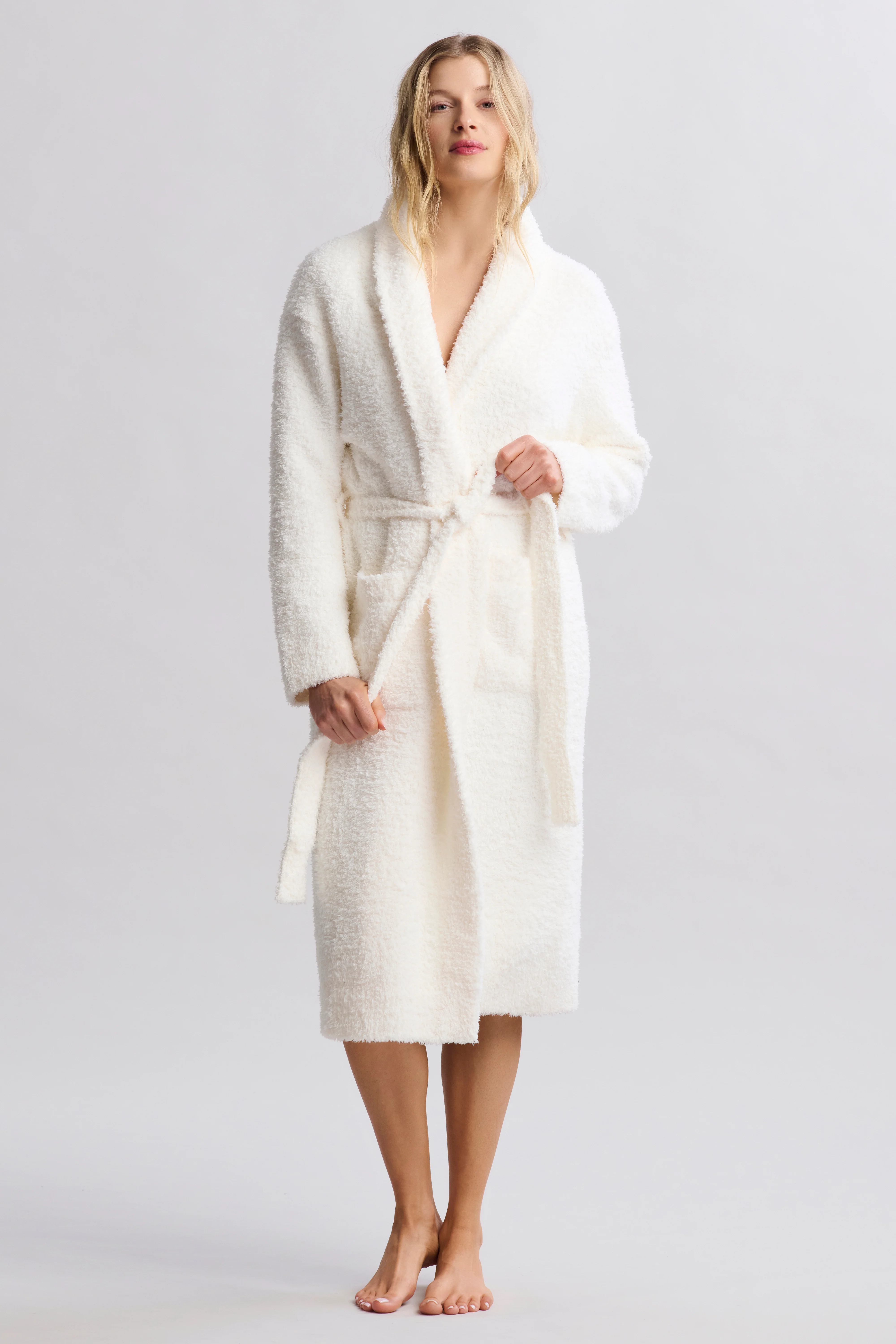CozyChic® Long Solid Robe - Image 21