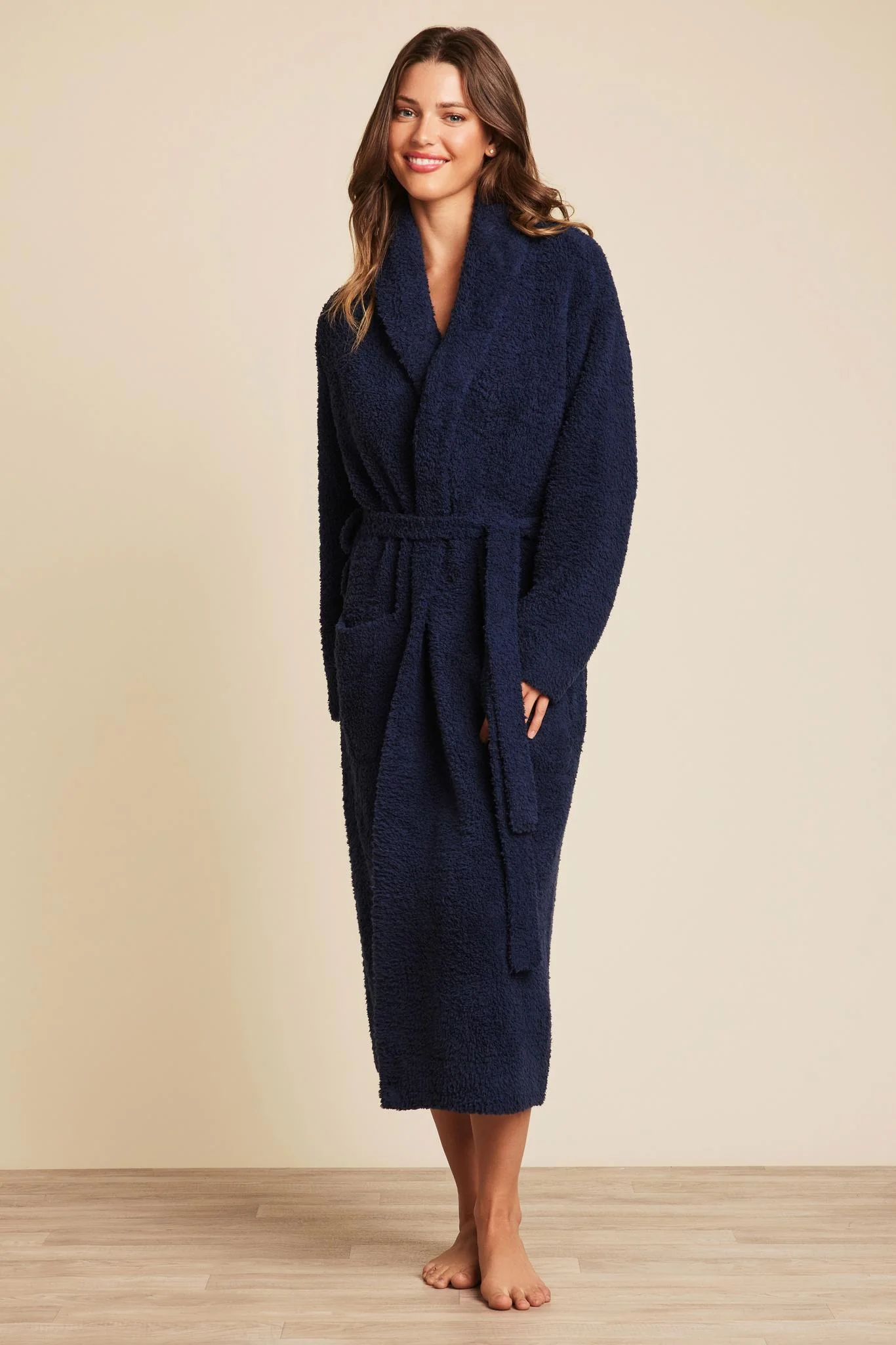 CozyChic® Long Solid Robe - Image 5