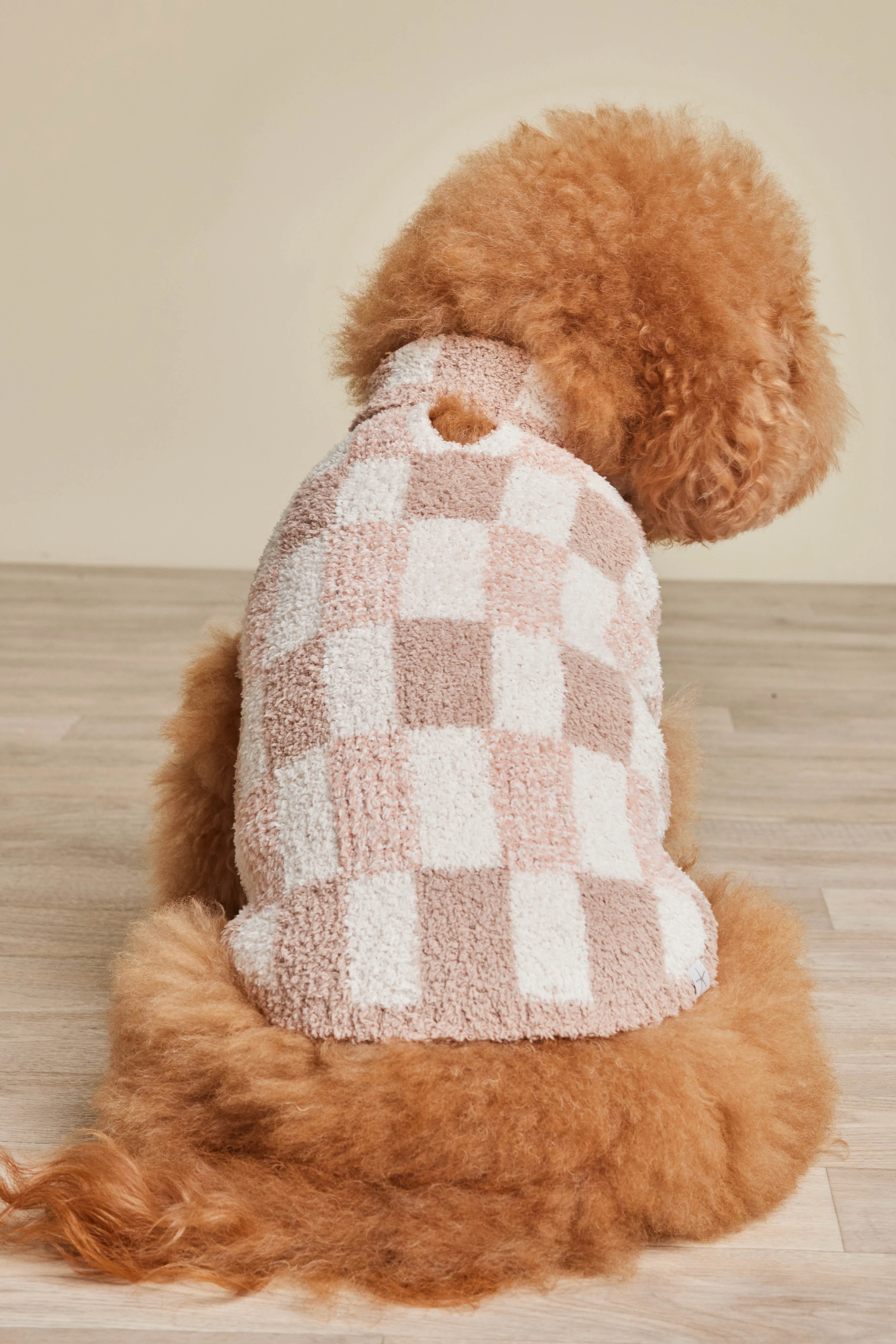 CozyChic® Tile Check Pet Sweater - Image 3