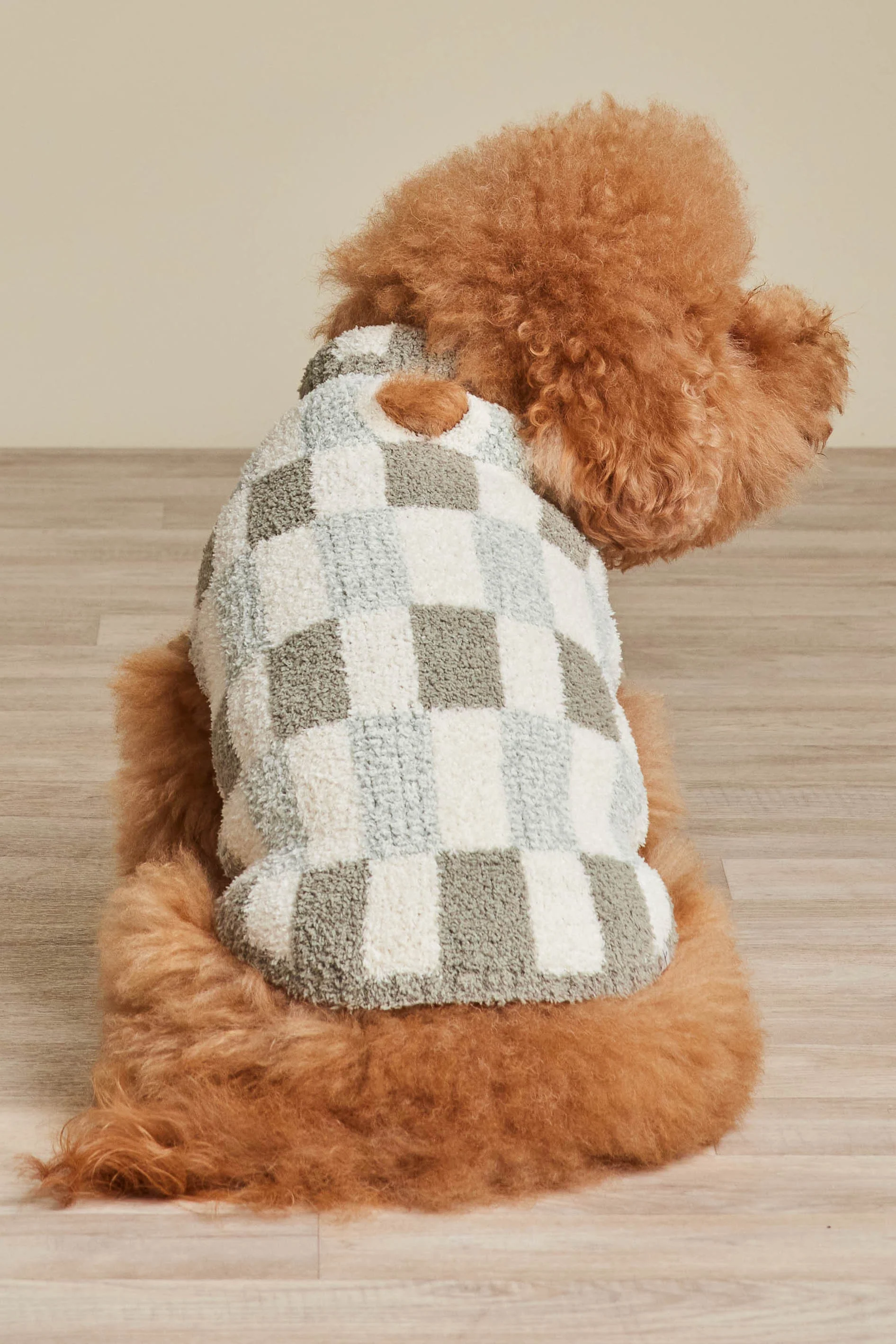 CozyChic® Tile Check Pet Sweater - Image 4