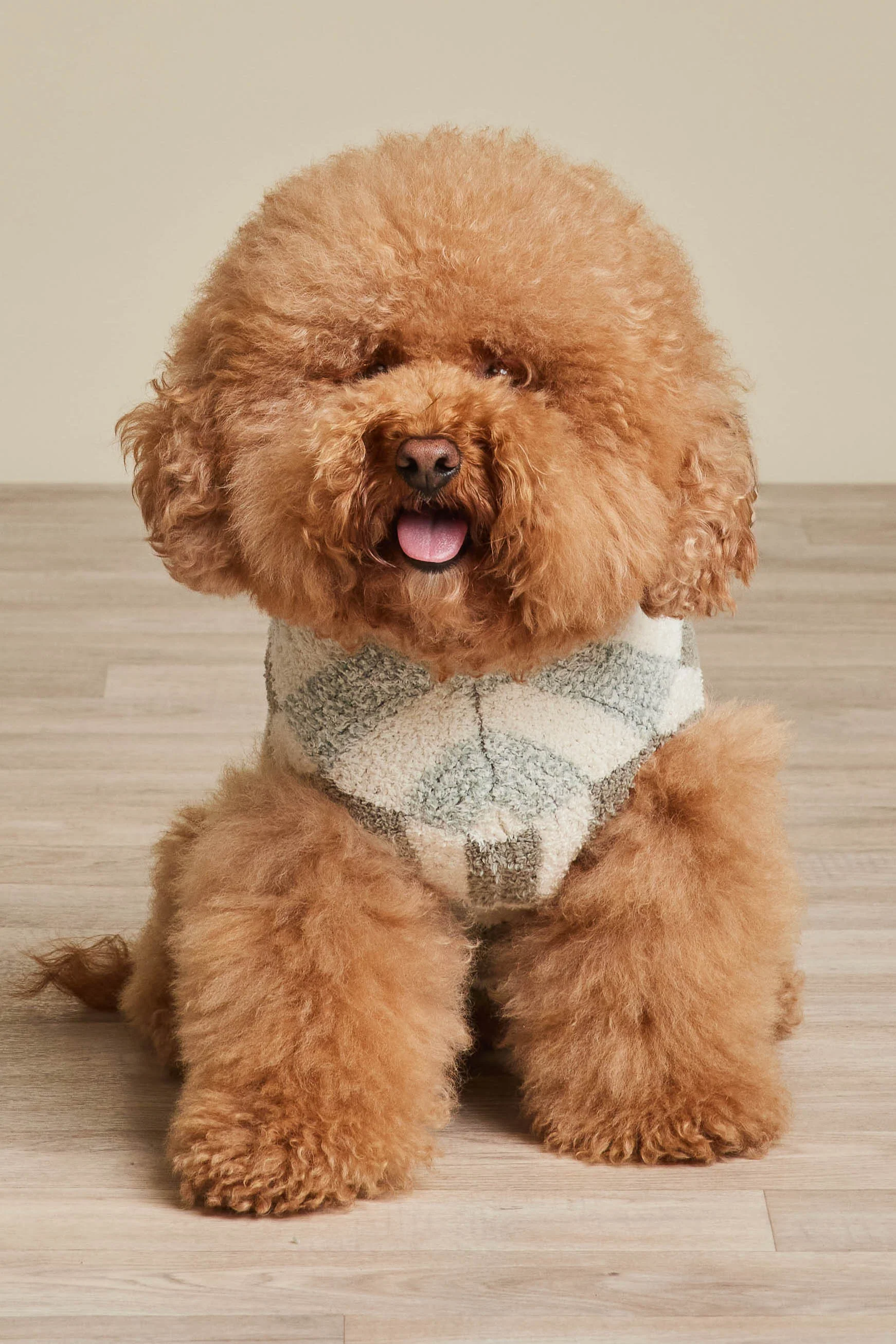 CozyChic® Tile Check Pet Sweater - Image 5