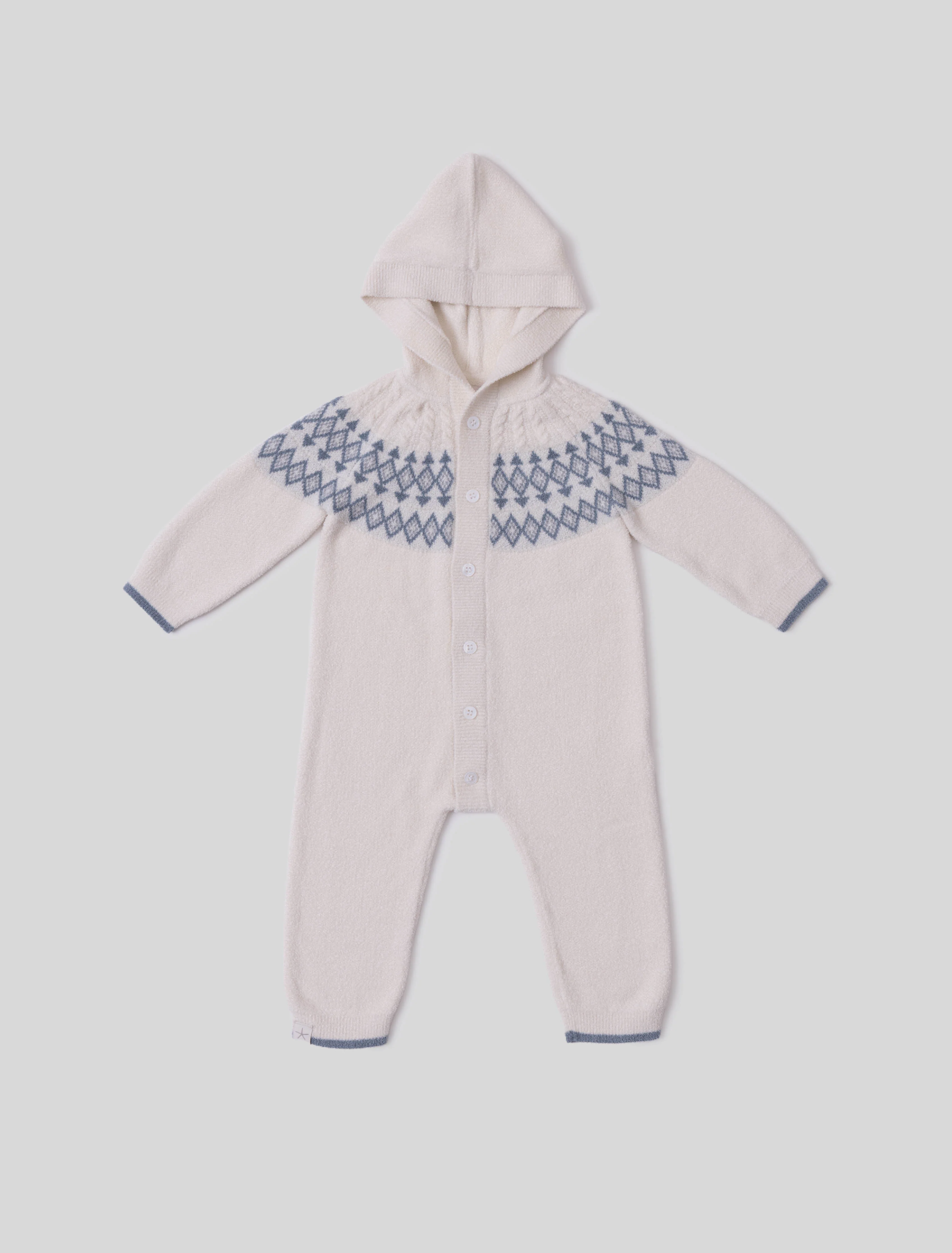 CozyChic Ultra Lite® Baby Fair Isle Onesie - Image 11