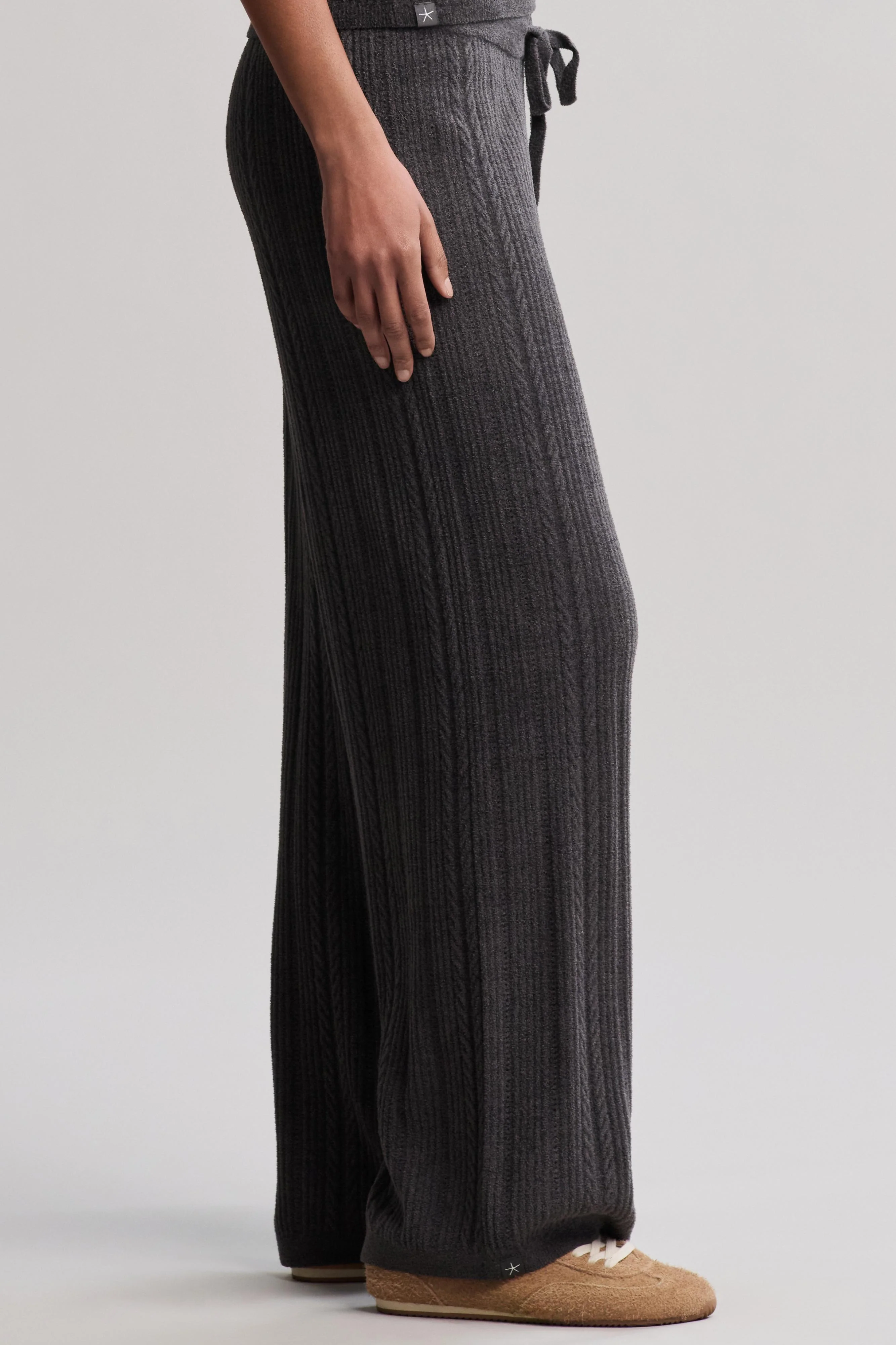 CozyChic Ultra Lite® Cable Knit Ankle Pant - Image 5