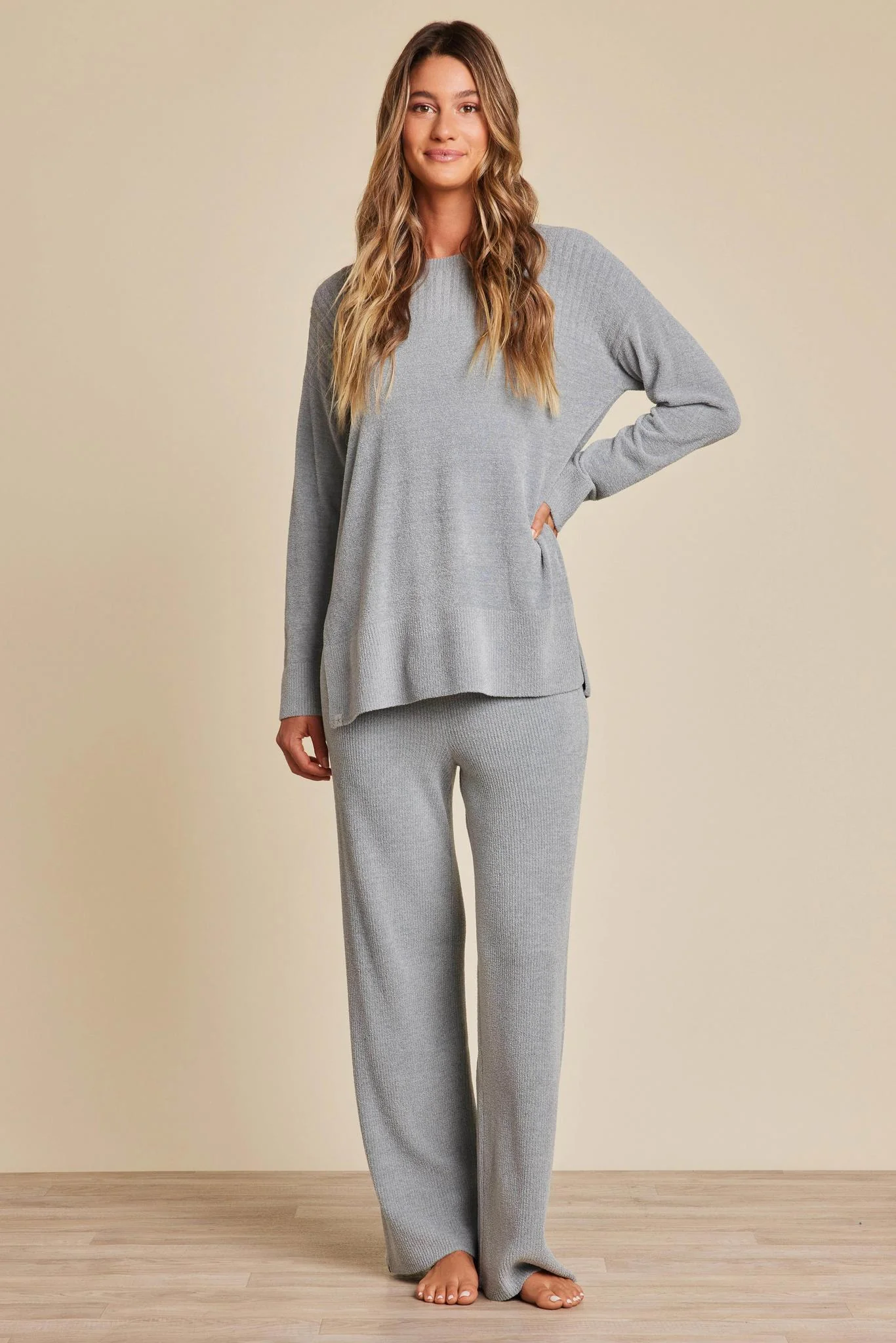 CozyChic Ultra Lite® Crewneck with High Slits - Image 4