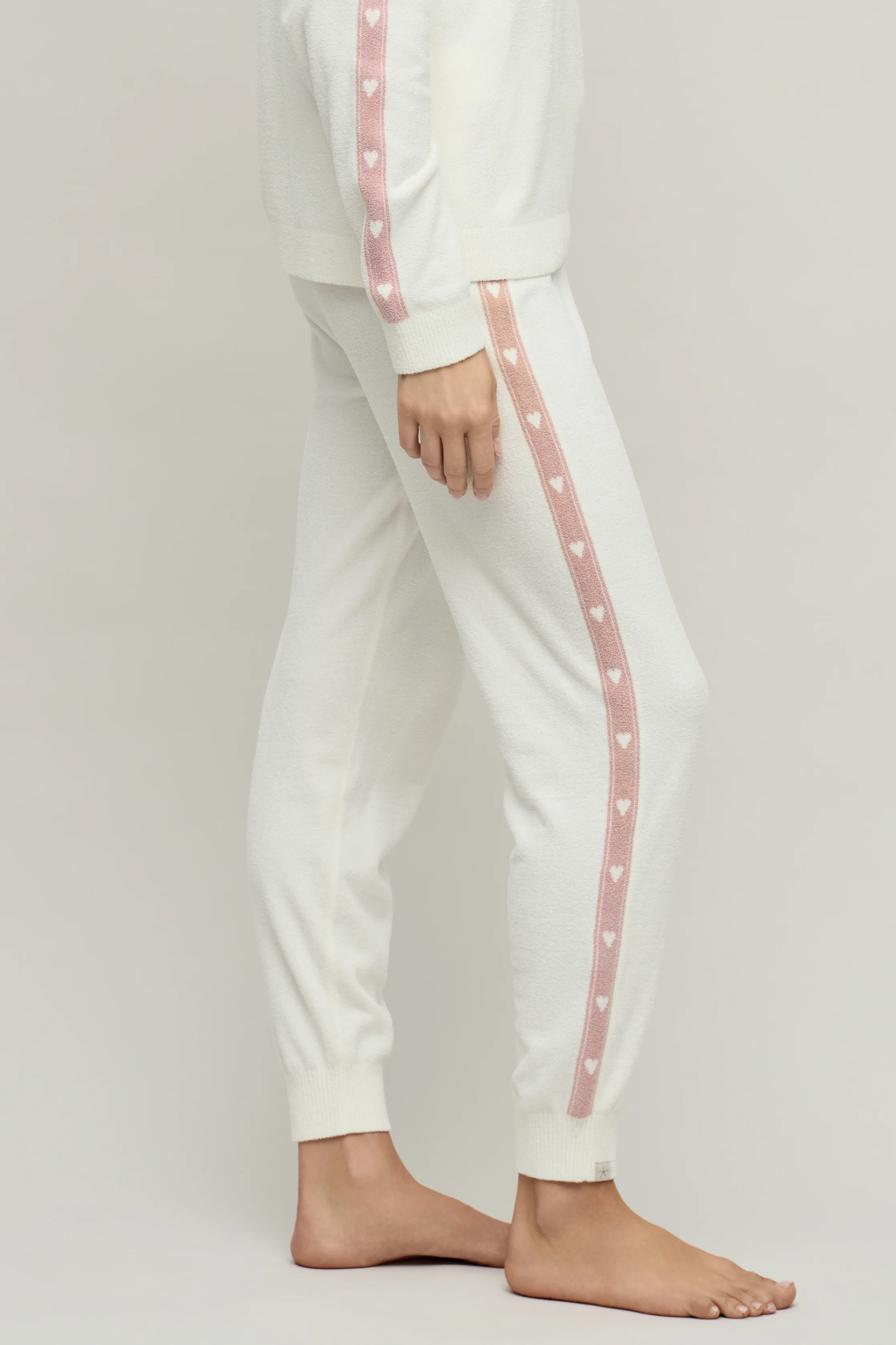 CozyChic Ultra Lite® Heart Stripe Jogger - Image 2