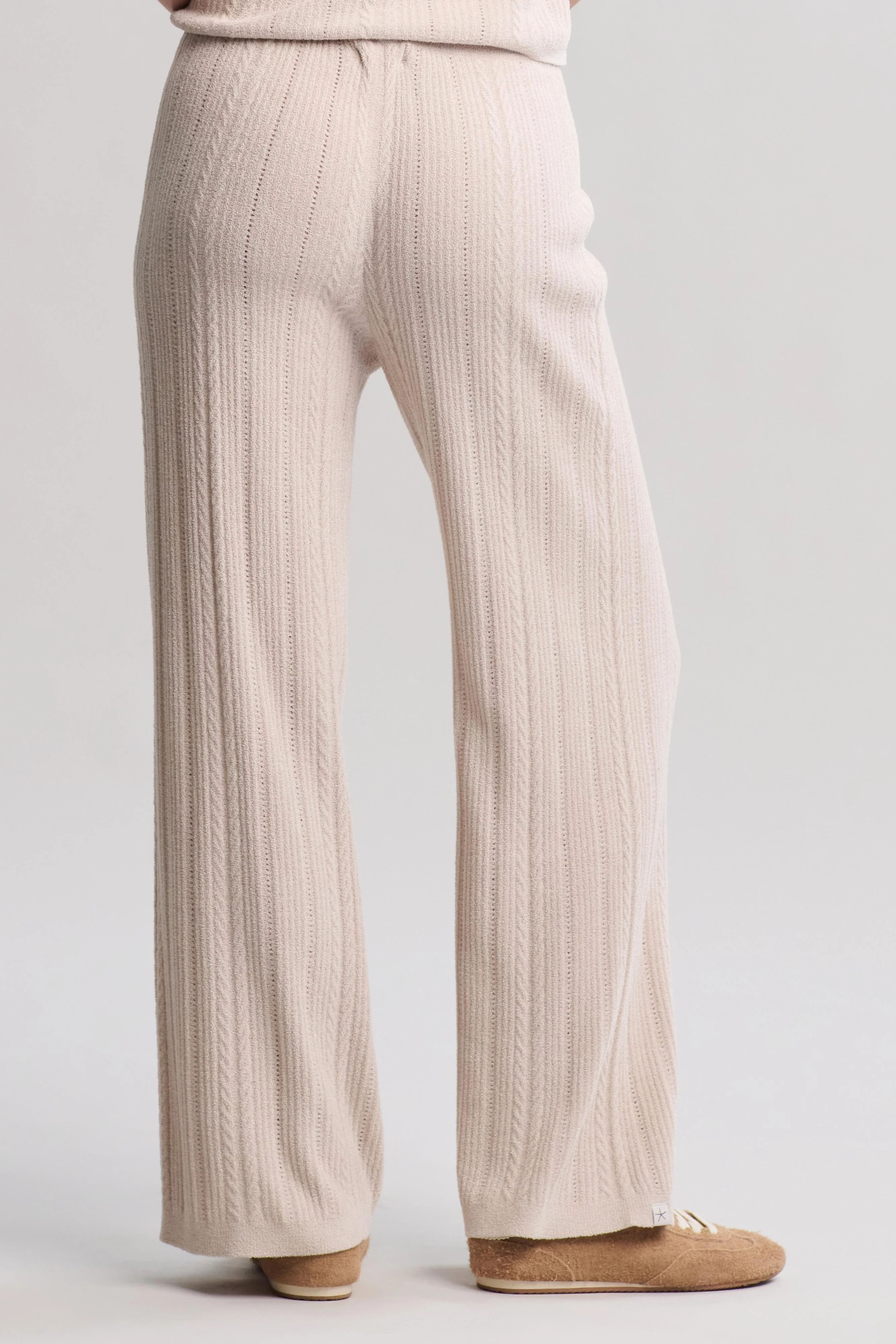 CozyChic Ultra Lite® Cable Knit Ankle Pant - Image 10