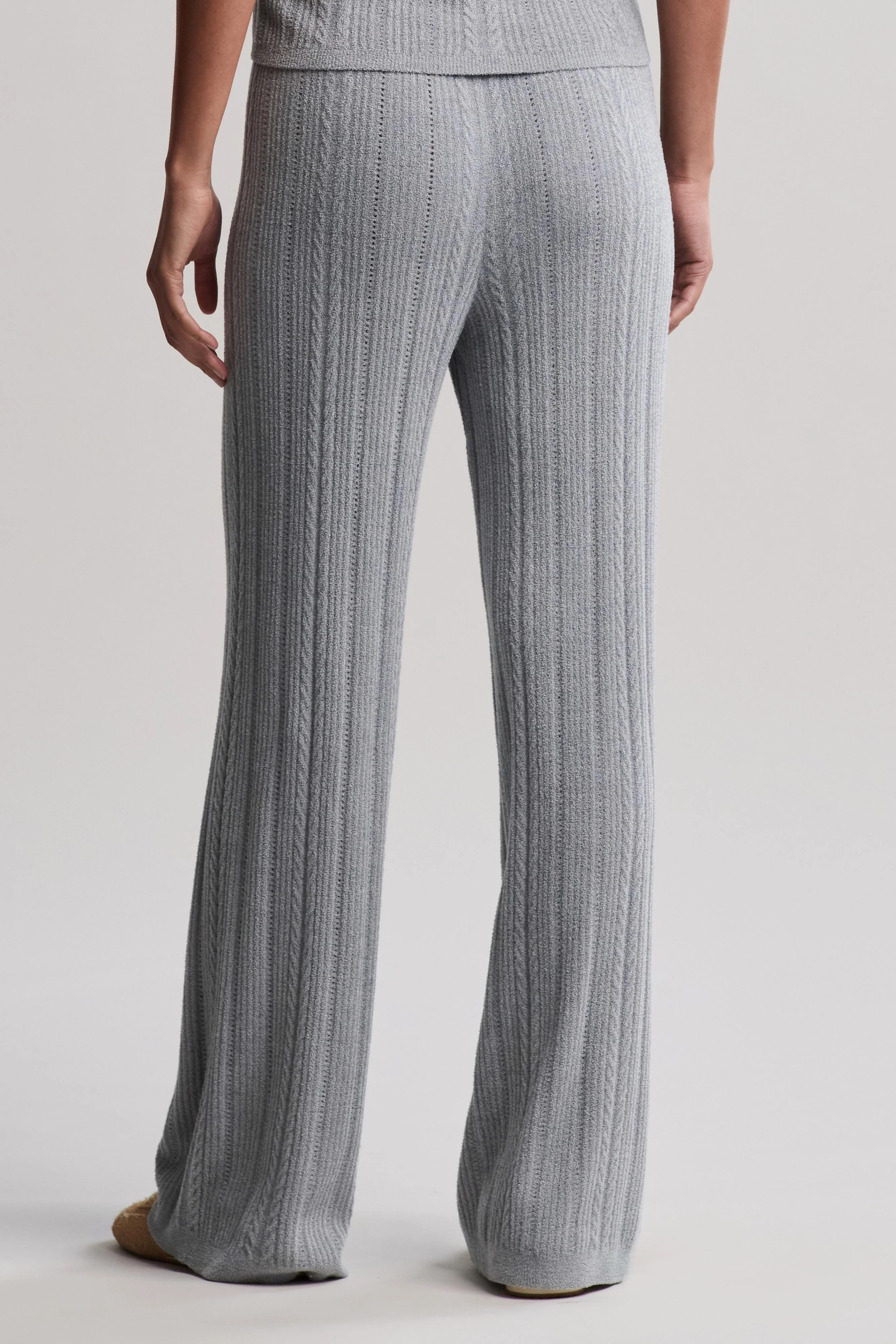 CozyChic Ultra Lite® Cable Knit Ankle Pant - Image 3