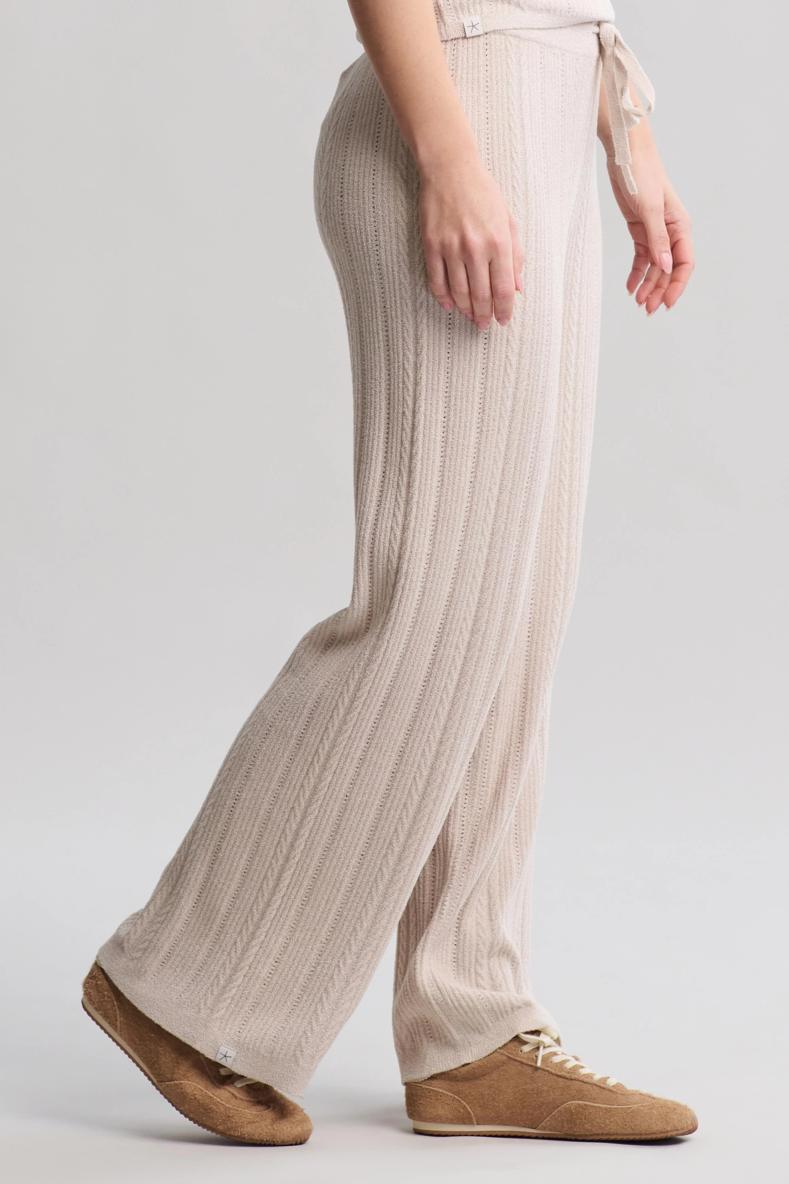 CozyChic Ultra Lite® Cable Knit Ankle Pant - Image 9