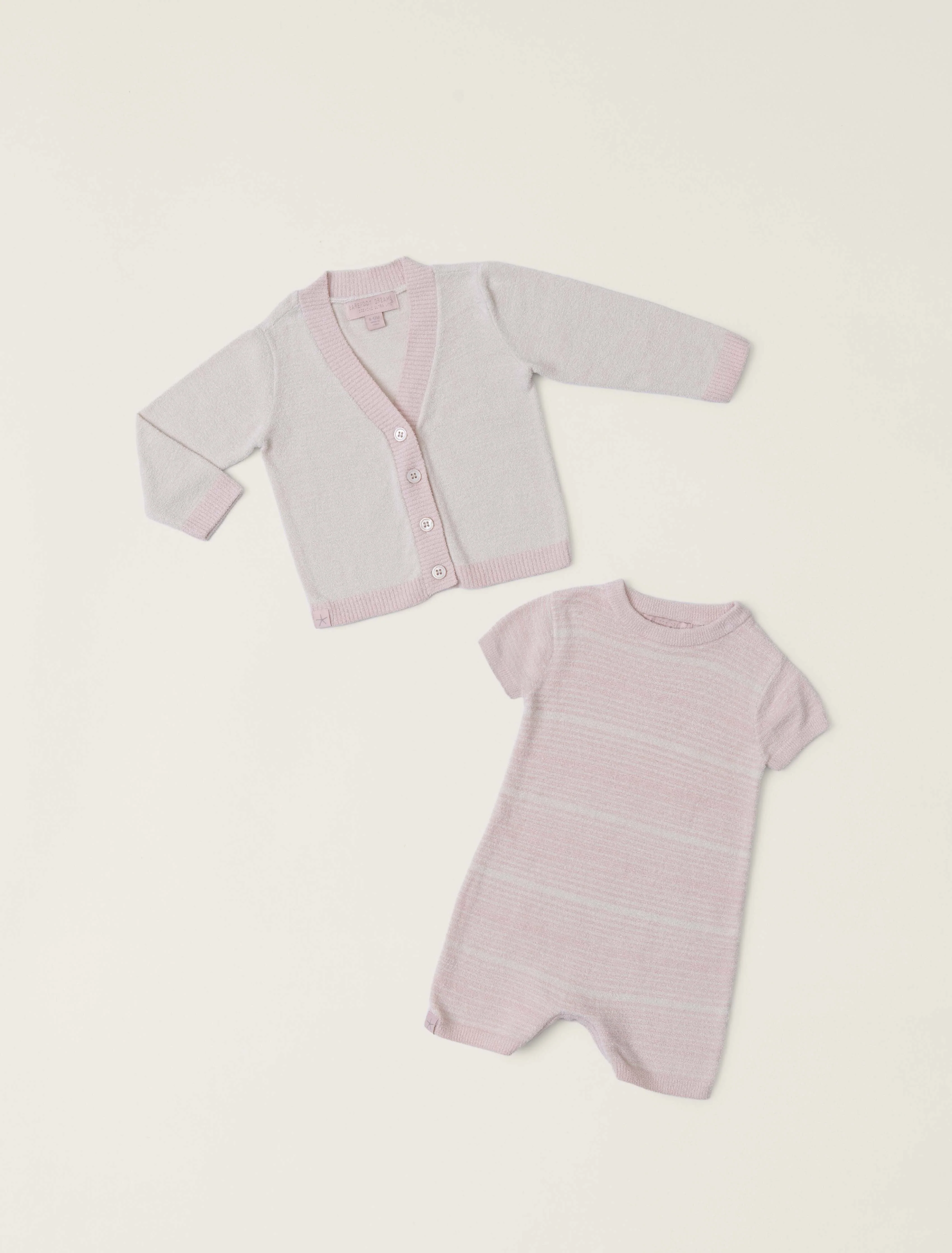 CozyChic Ultra Lite® Heathered Stripe Onesie Set
