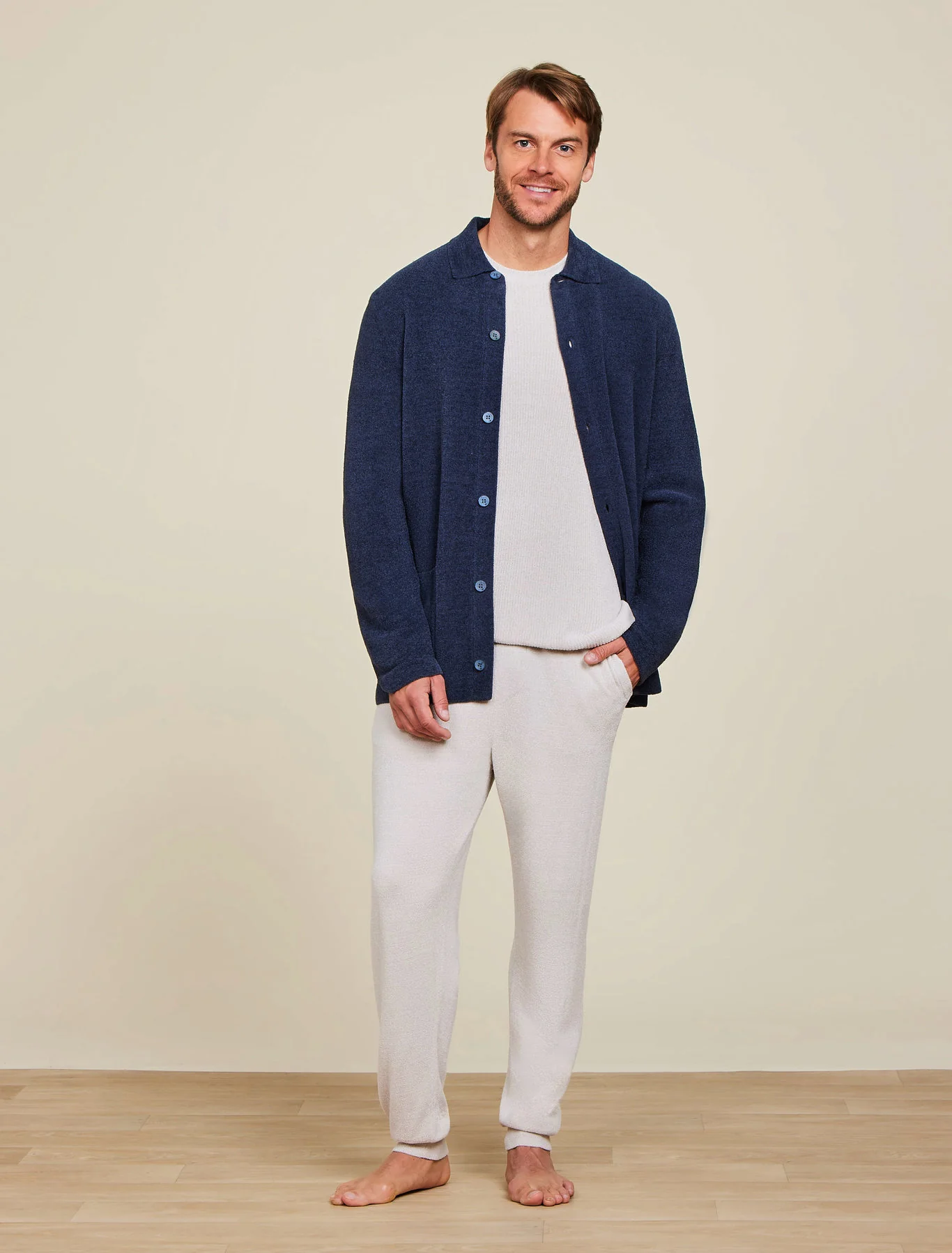CozyChic Ultra Lite® Men's Button Down Cardigan