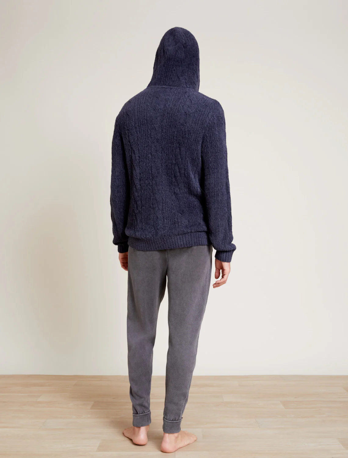 CozyChic Lite® Cable Hooded Henley - Image 4