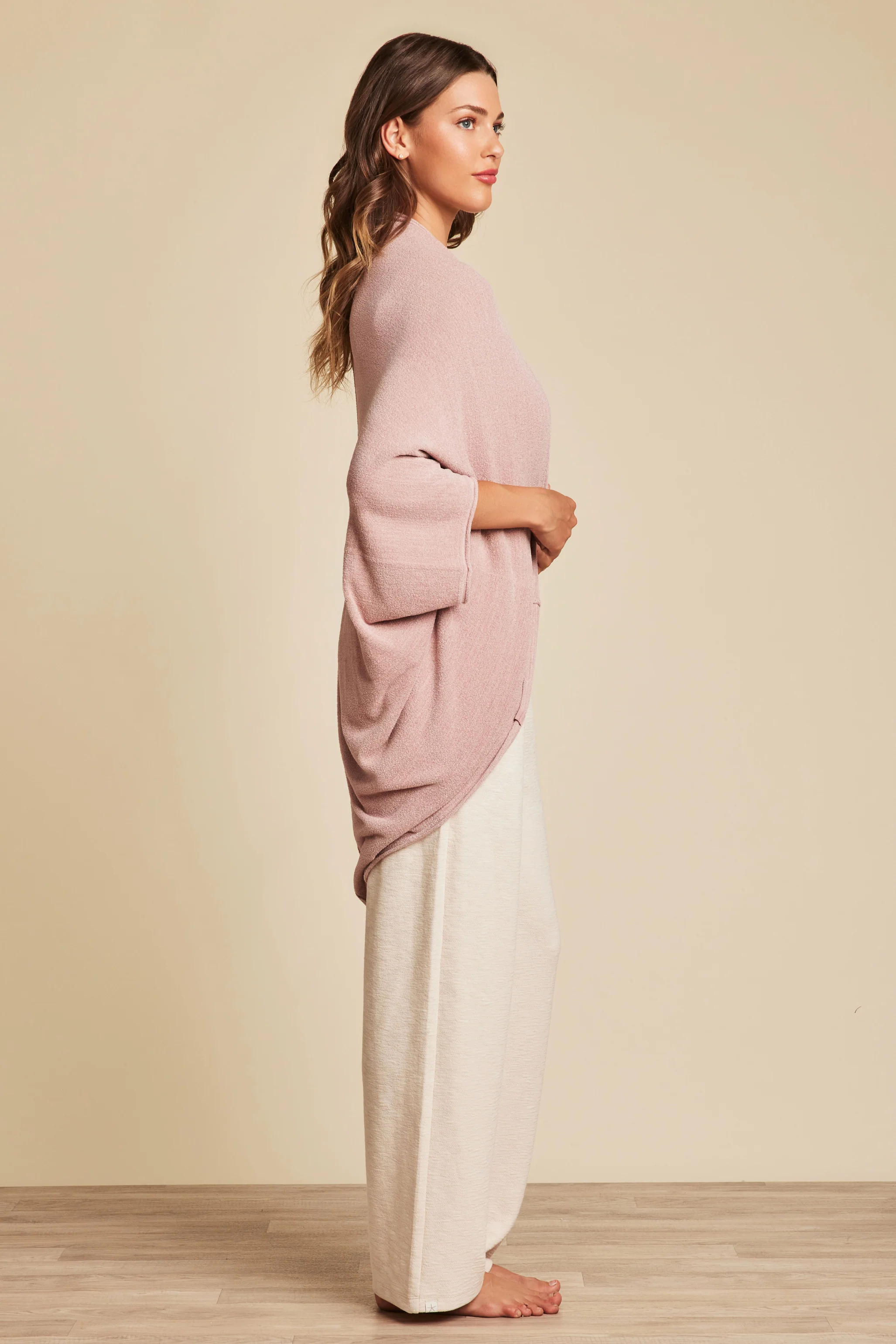 CozyChic Ultra Lite® Pointelle Cardigan - Image 2