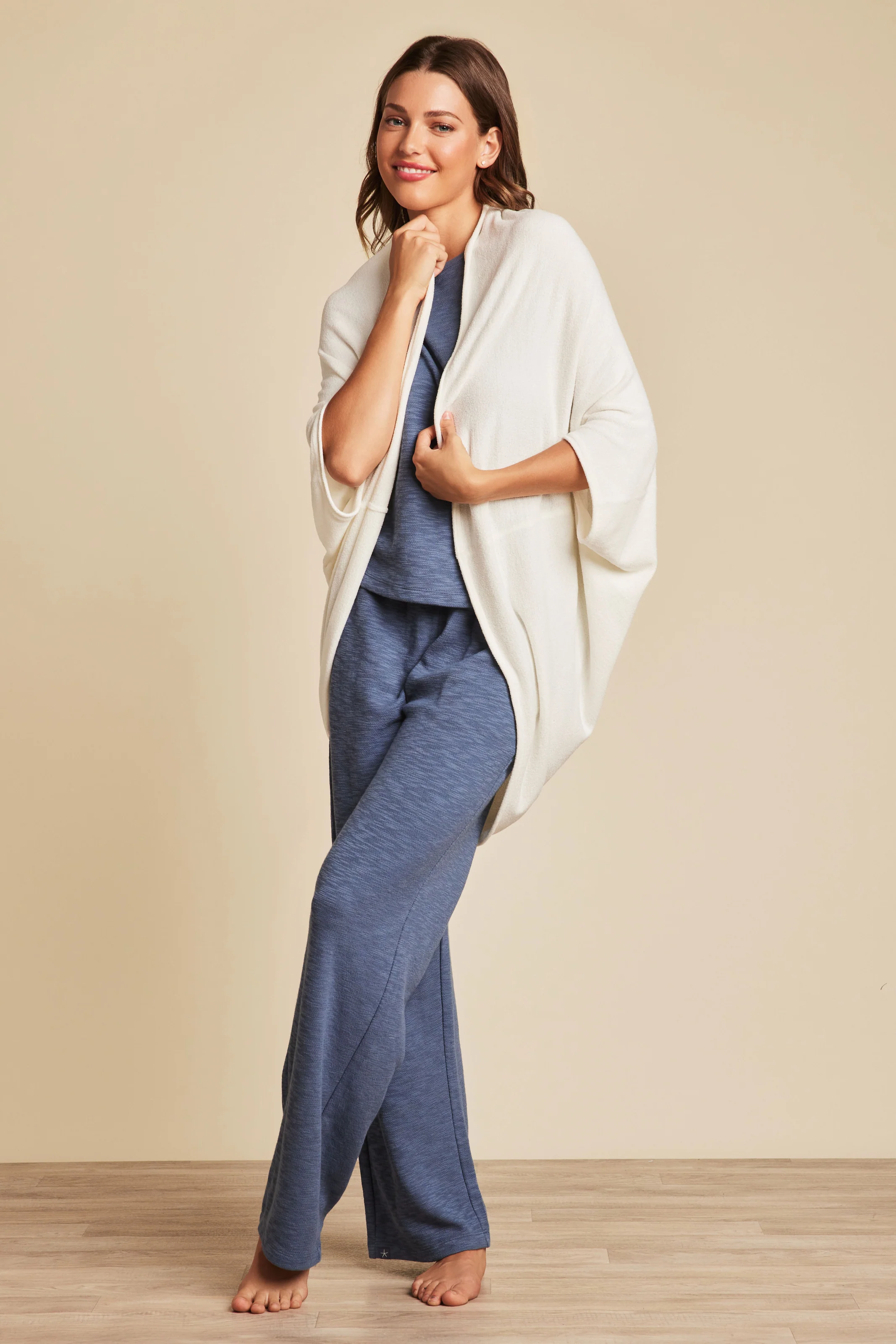CozyChic Ultra Lite® Pointelle Cardigan - Image 5