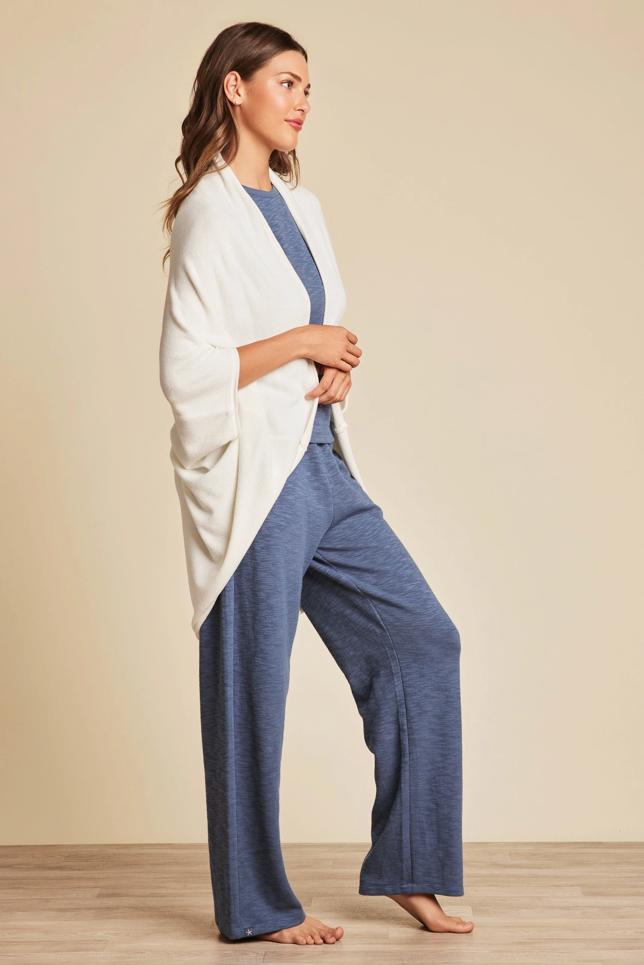 CozyChic Ultra Lite® Pointelle Cardigan - Image 6