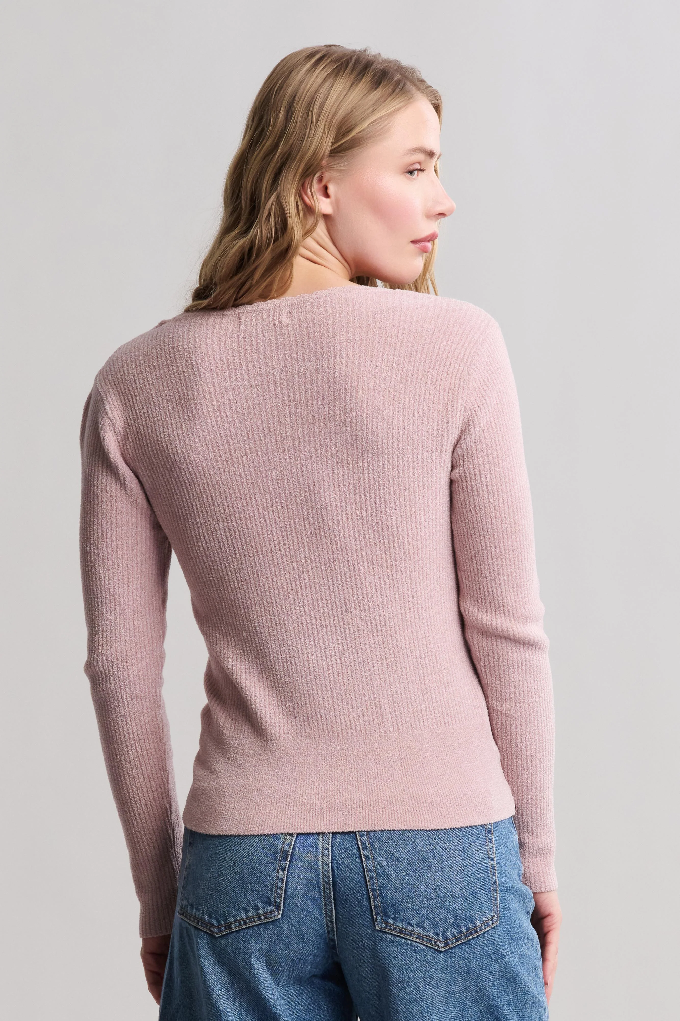 CozyChic Ultra Lite® Ribbed Scallop Scoop Neck - Image 10