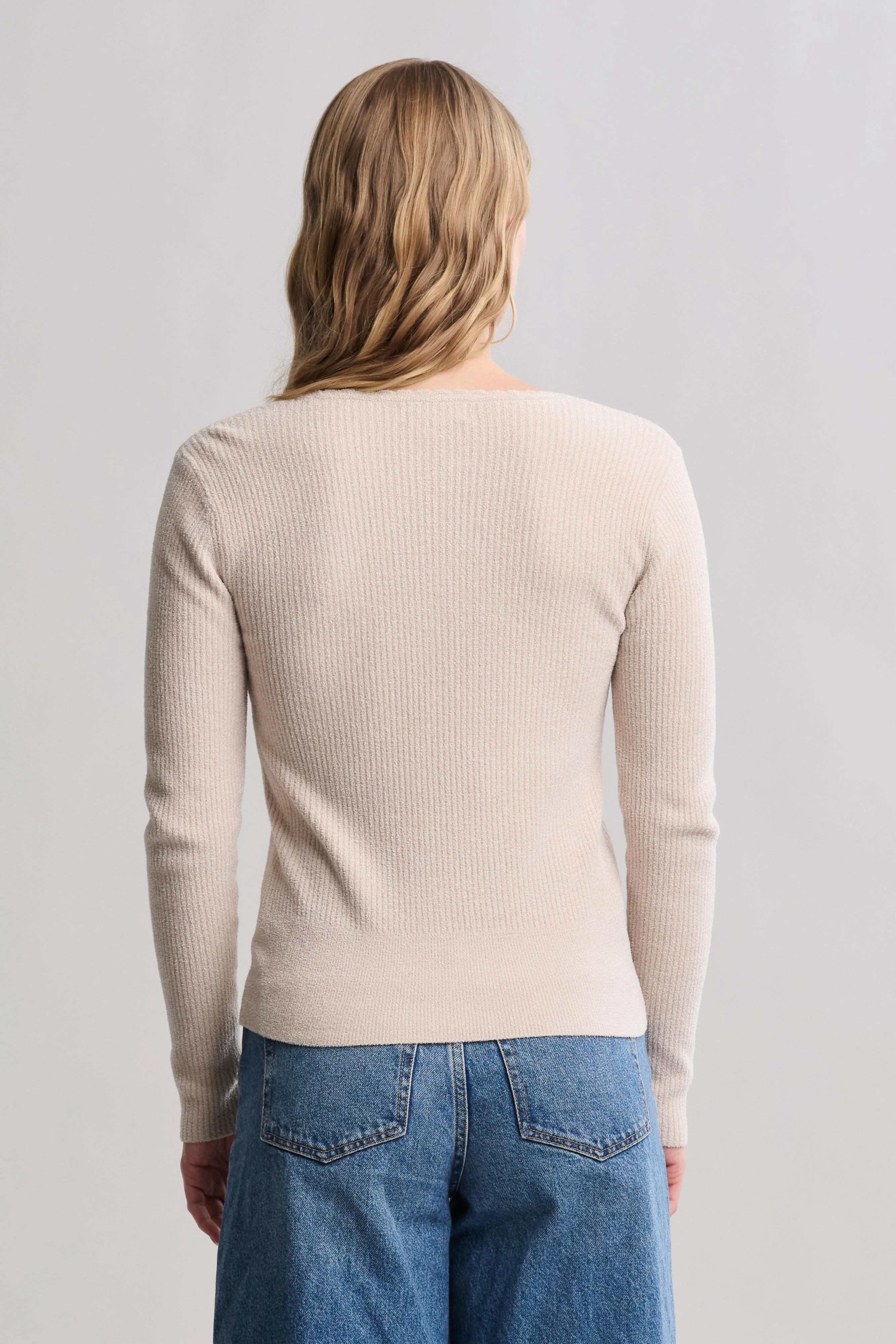 CozyChic Ultra Lite® Ribbed Scallop Scoop Neck - Image 7